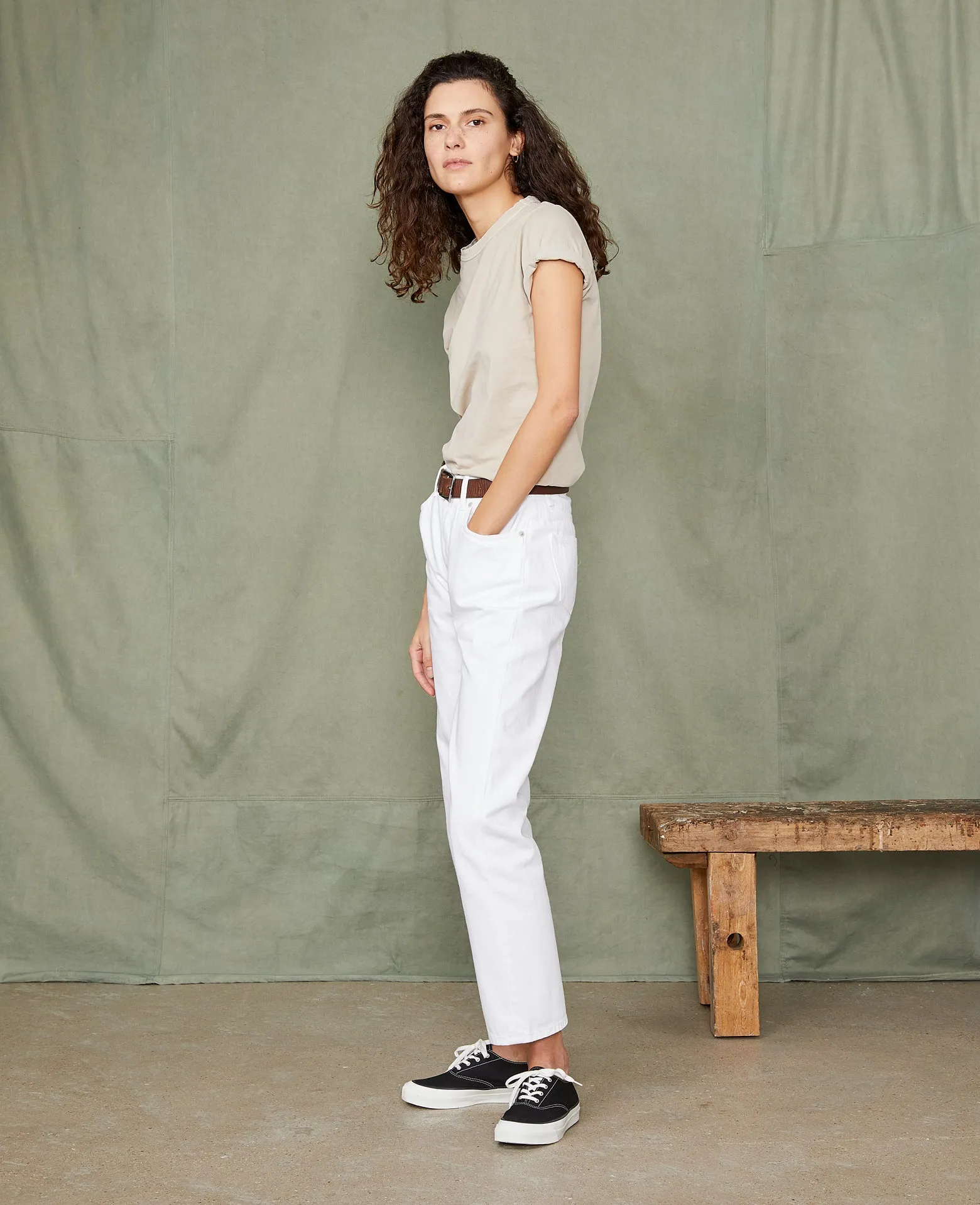 T-shirt col rond sold by Officine Generale product image thumbnail 2