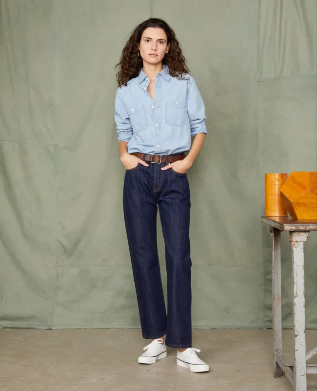 Jean boyfriend sold by Officine Generale