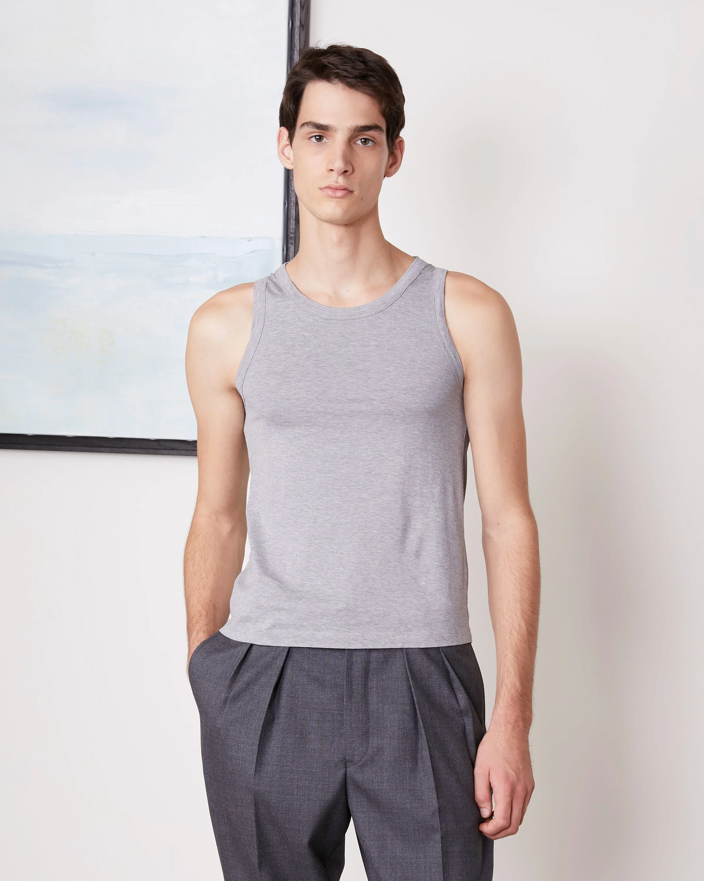 Débardeur tino sold by Officine Generale product image thumbnail 3