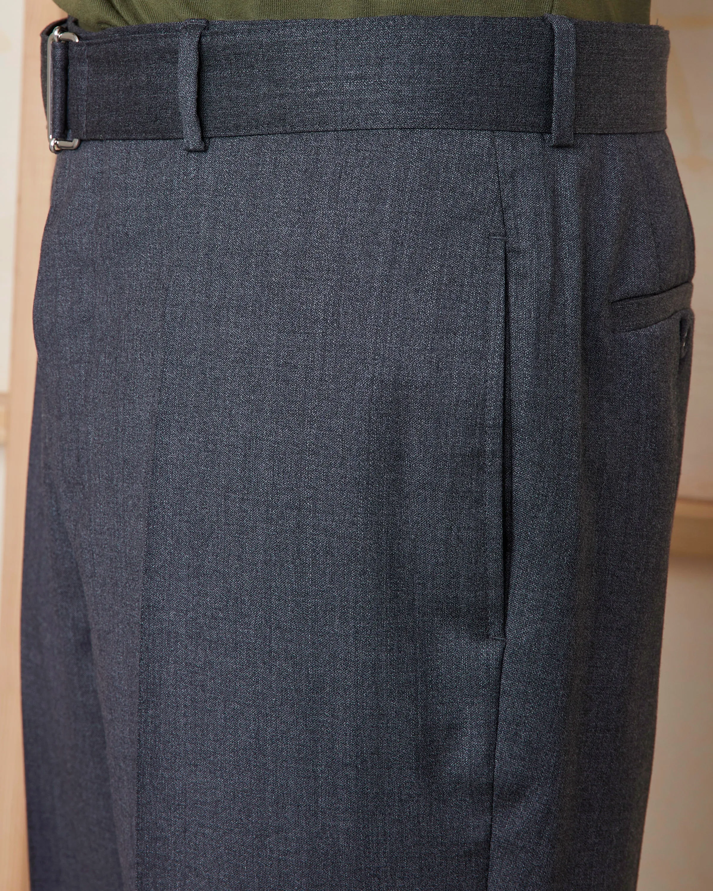 Pantalon hoche sold by Officine Generale product image thumbnail 4