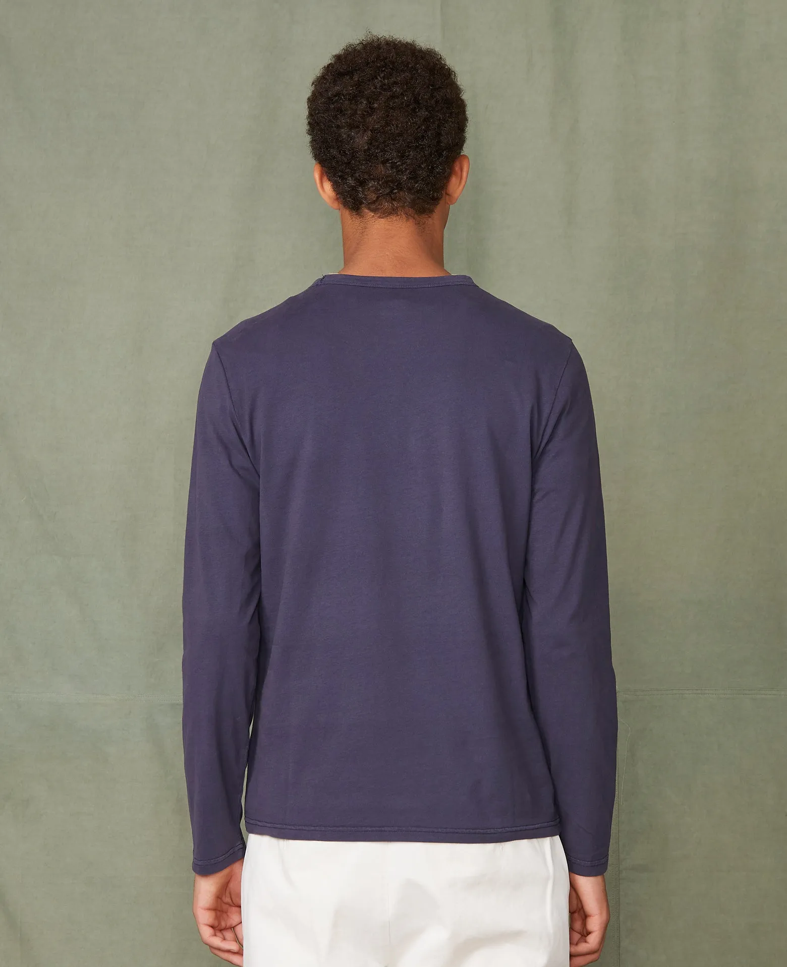 Tee-shirt manches longues sold by Officine Generale product image thumbnail 5