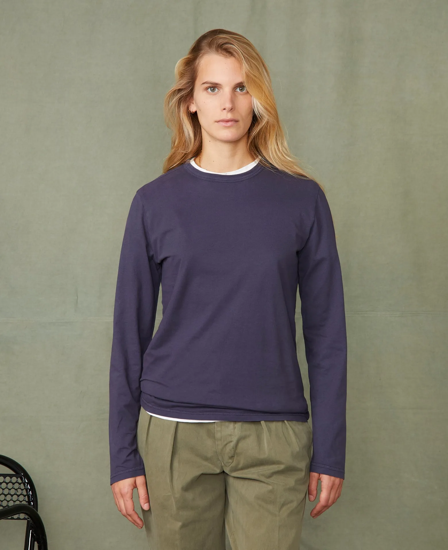 Tee-shirt manches longues sold by Officine Generale product image thumbnail 4