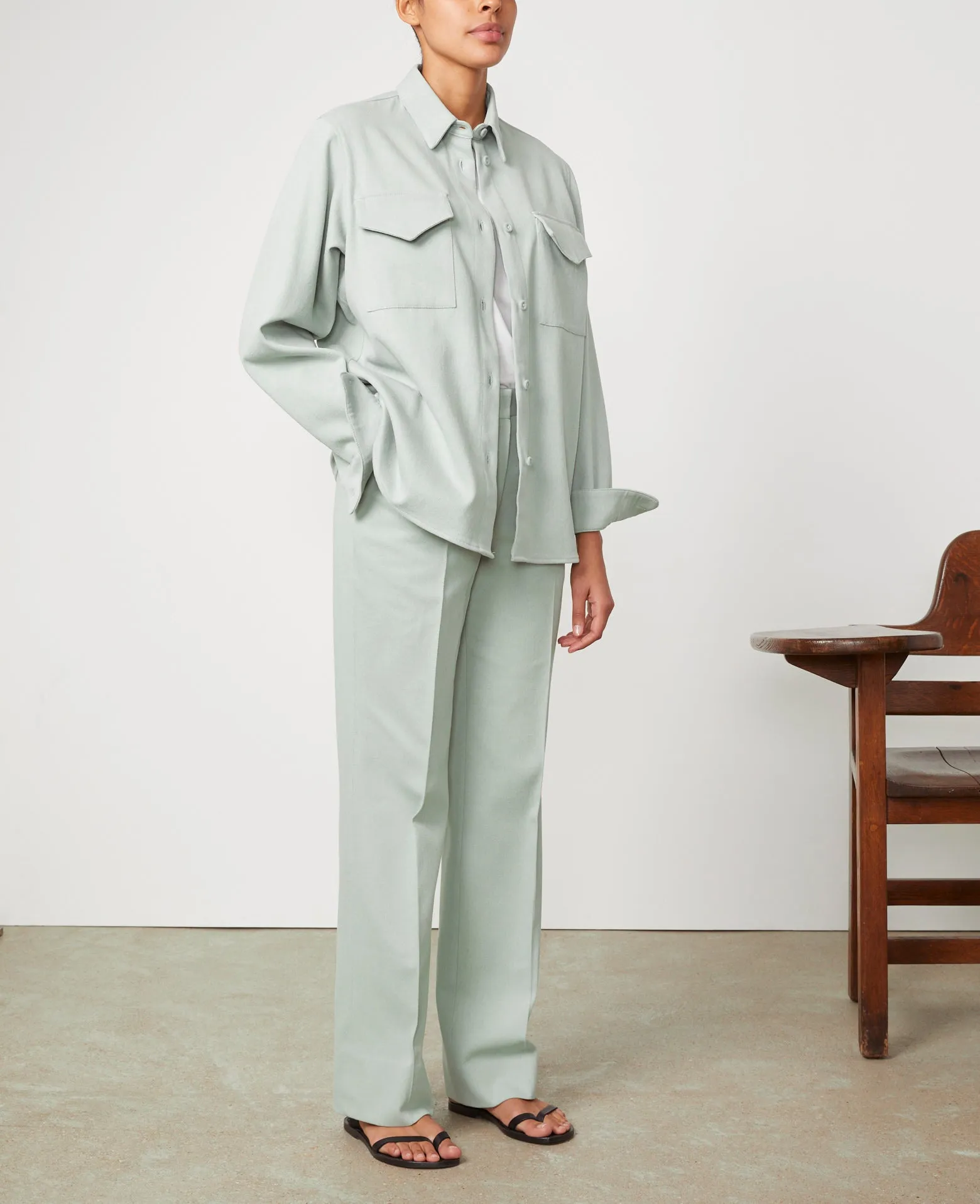 Surchemise bonnia sold by Officine Generale product image thumbnail 4