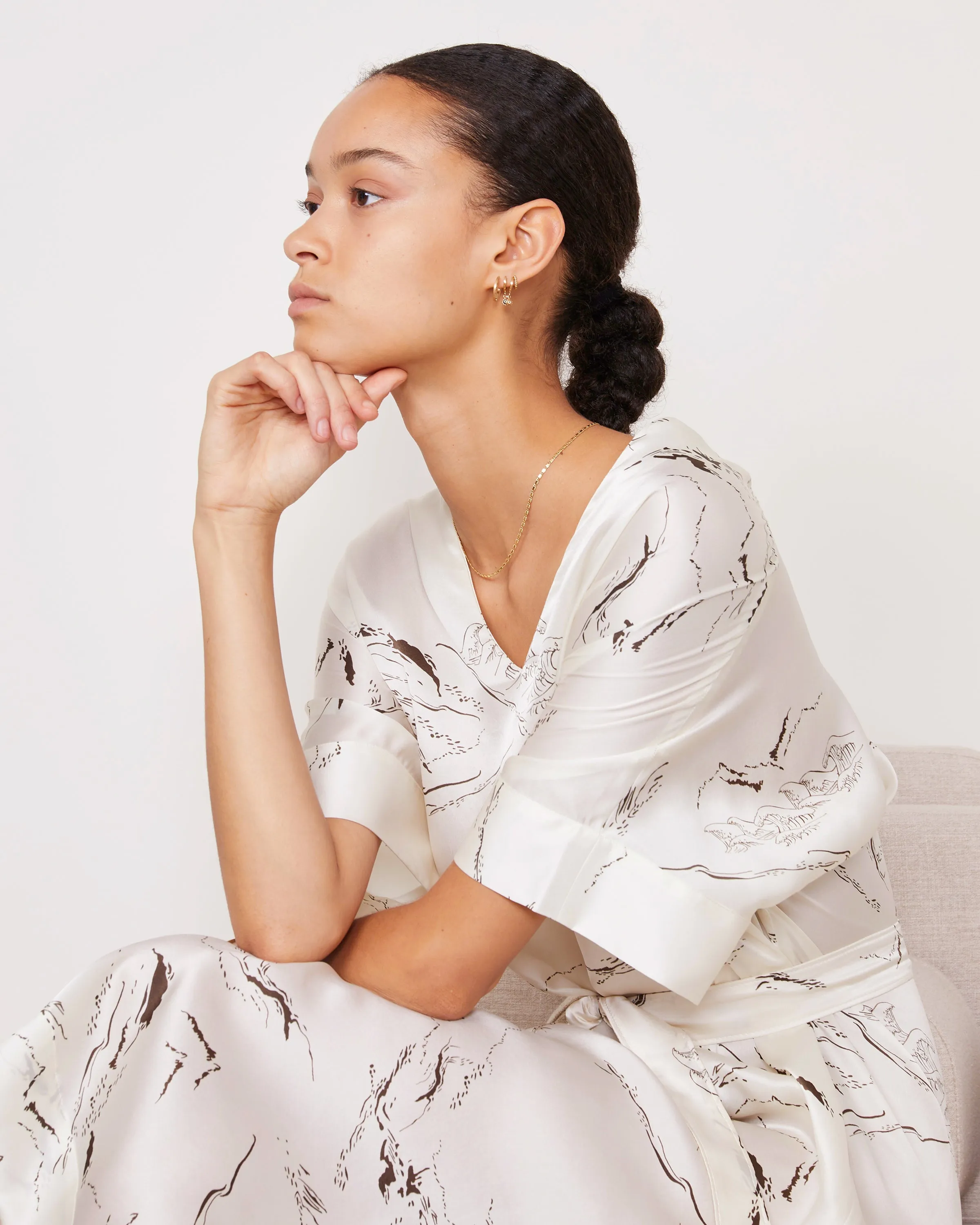 Robe kiara sold by Officine Generale product image thumbnail 2