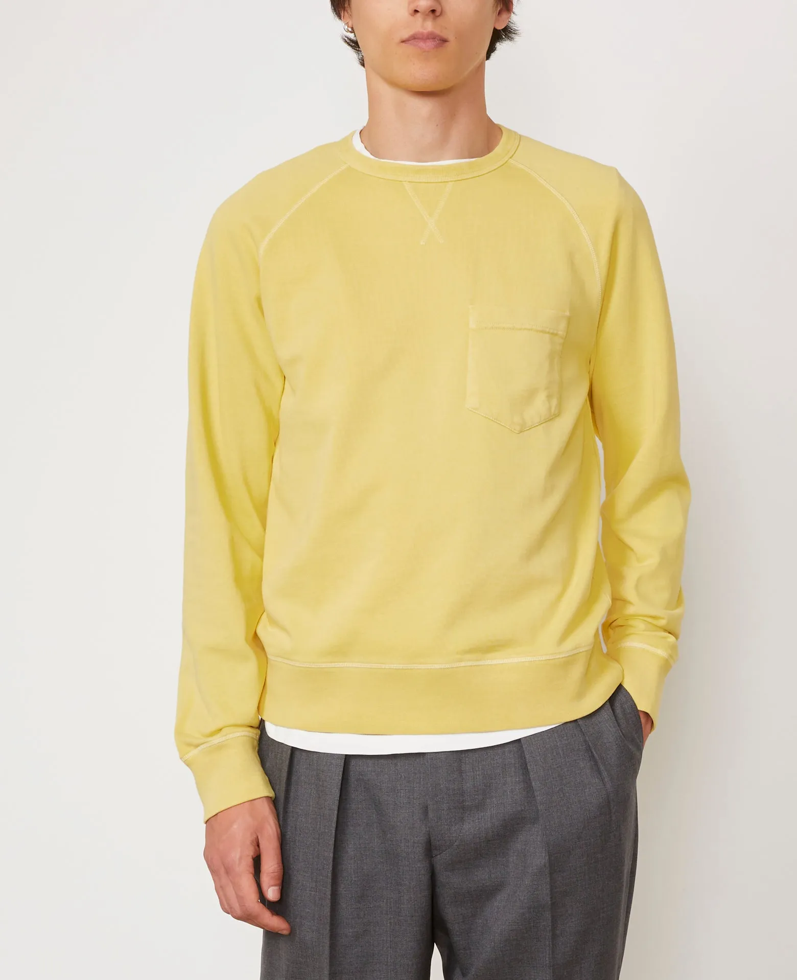 Sweatshirt chris sold by Officine Generale product image thumbnail 2