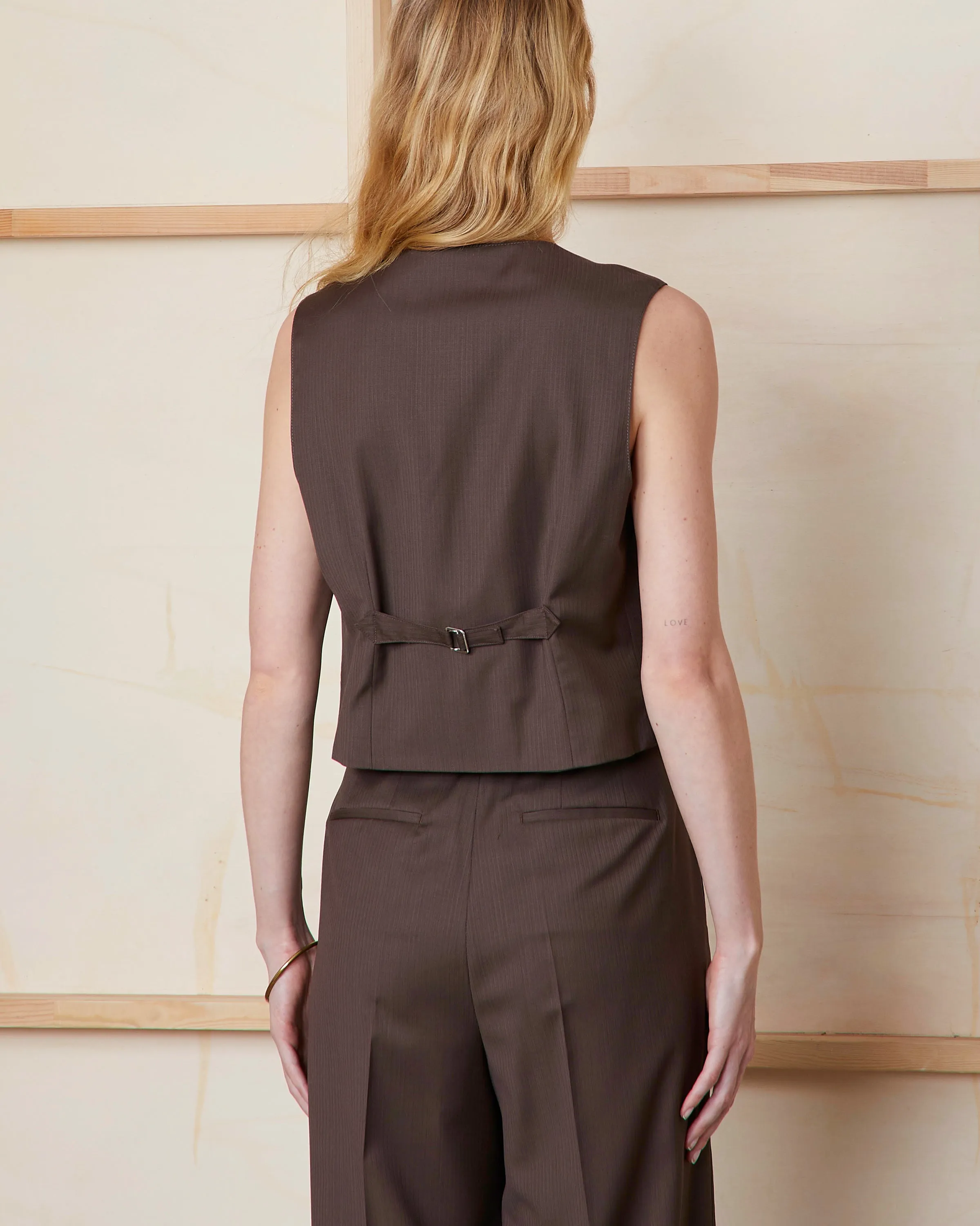 Gilet cleore sold by Officine Generale product image thumbnail 4