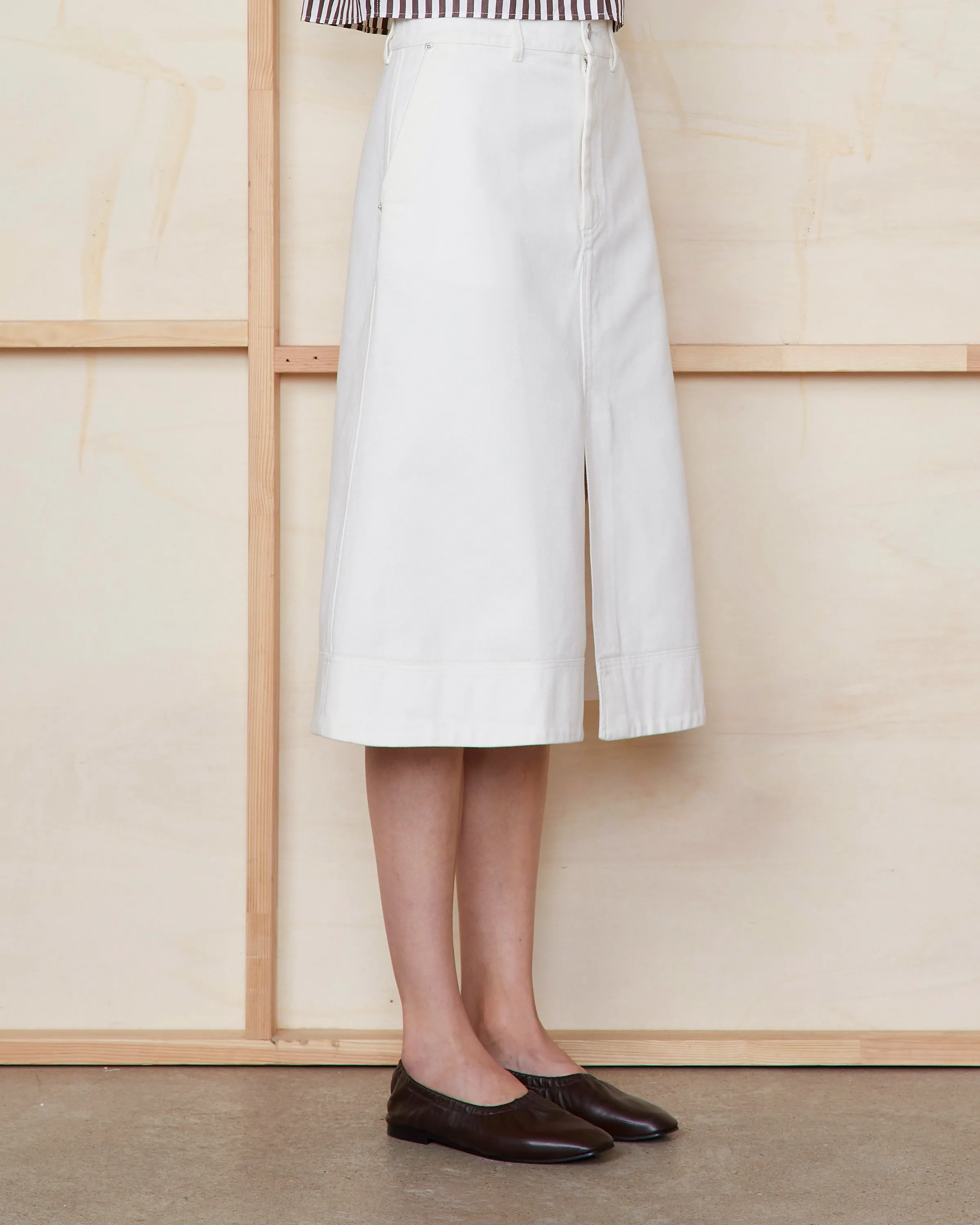 Jupe sidonie sold by Officine Generale product image thumbnail 2