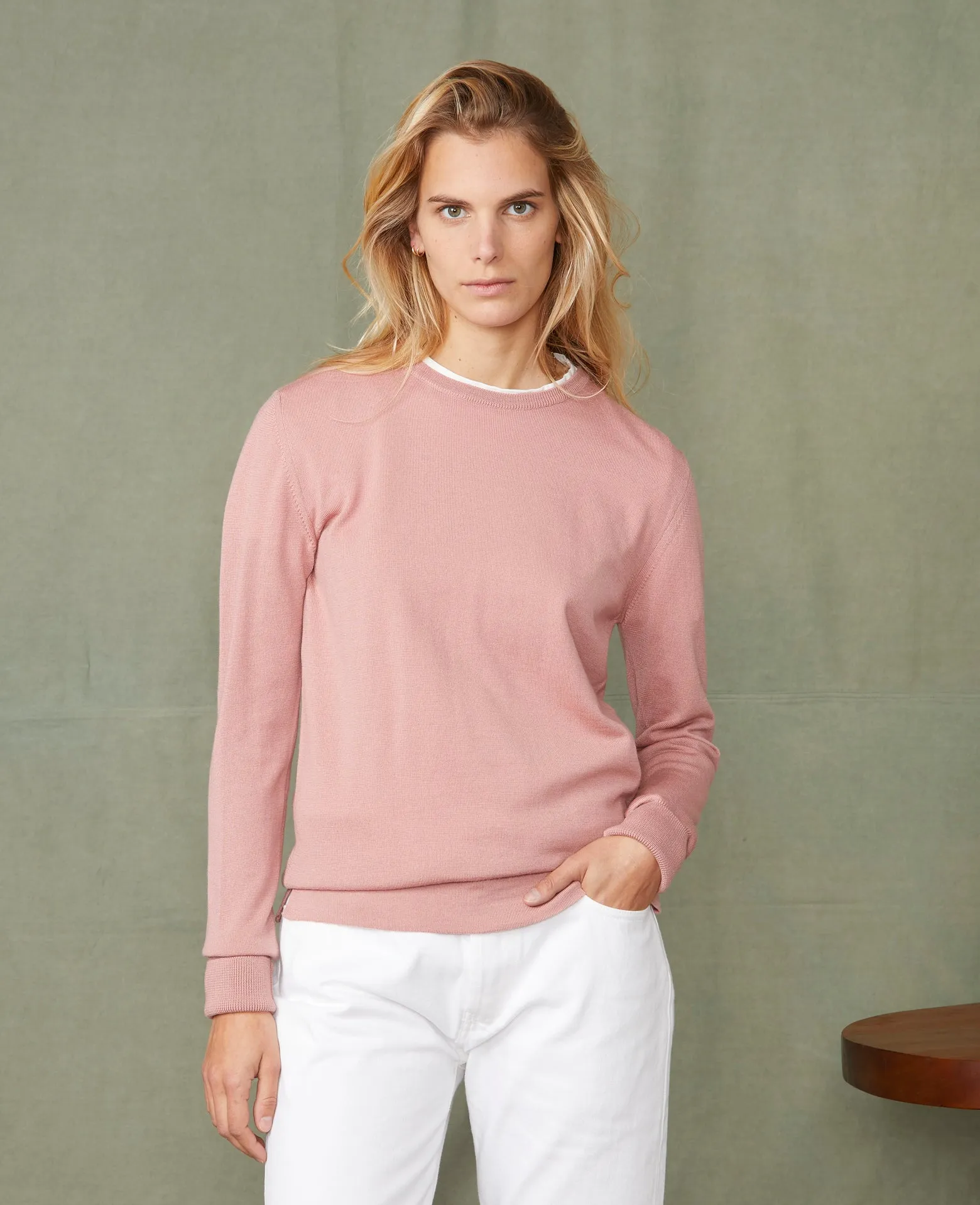 Pull col rond sold by Officine Generale product image thumbnail 4