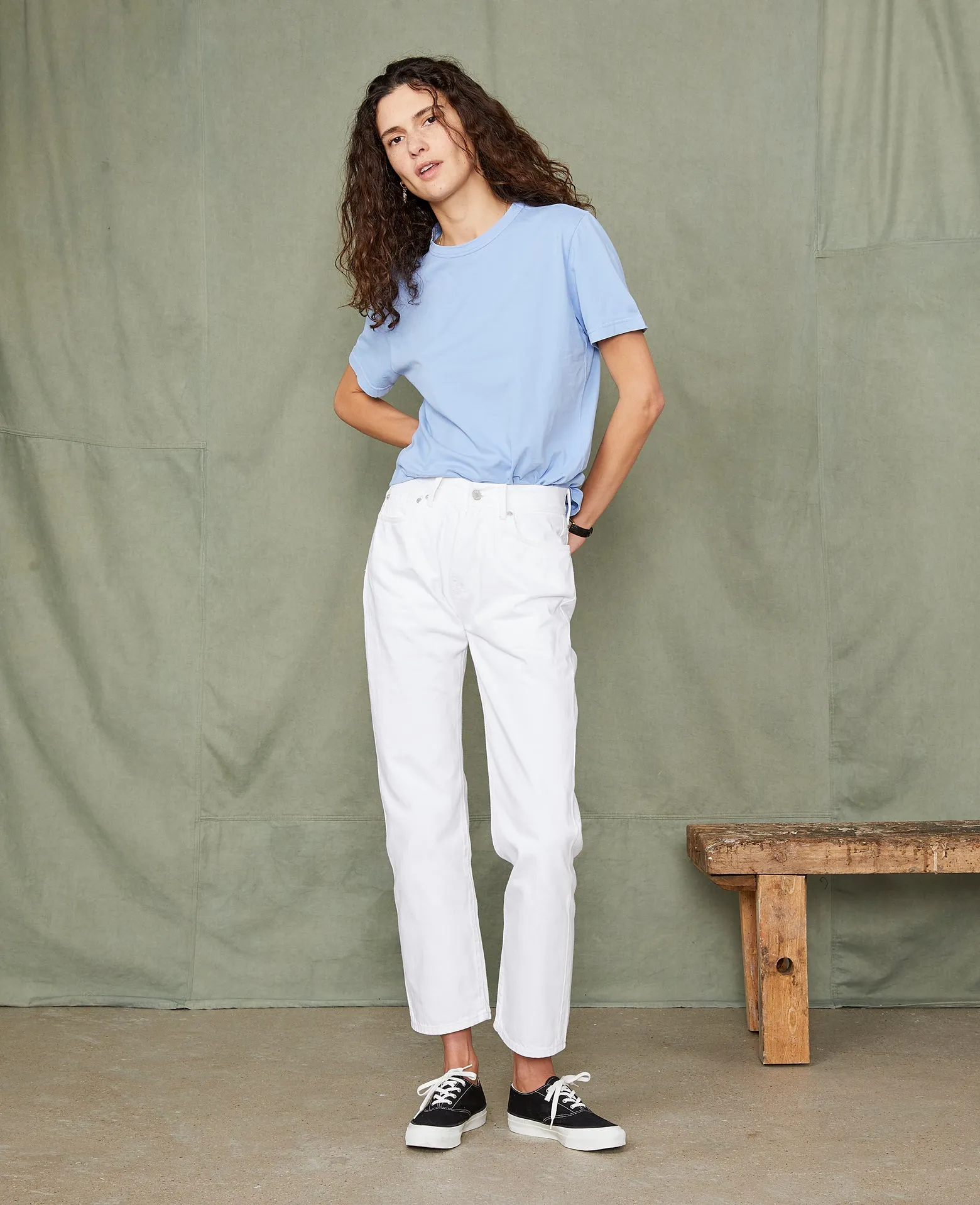 T-shirt col rond sold by Officine Generale product image thumbnail 2