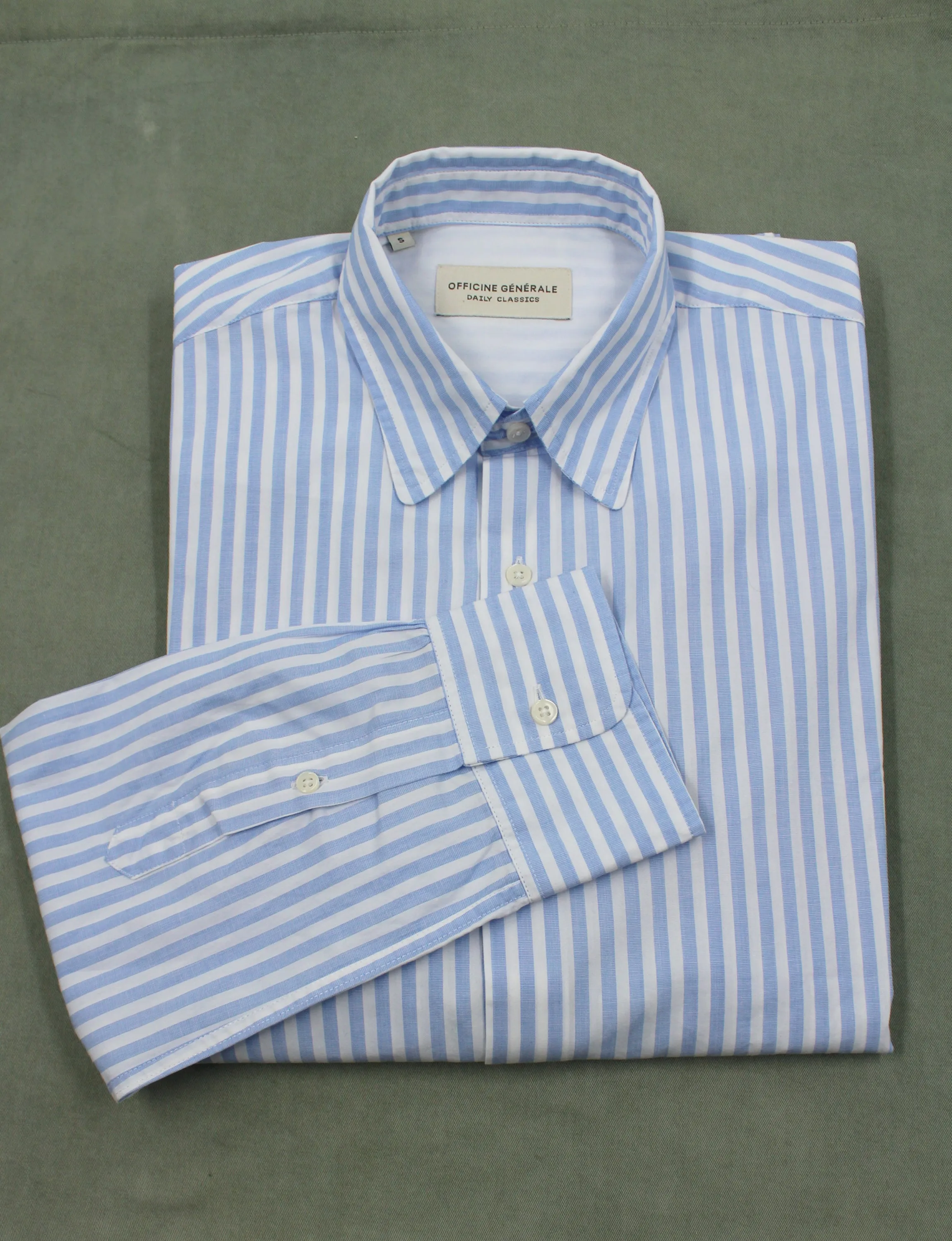 Chemise soft collar sold by Officine Generale product image thumbnail 2