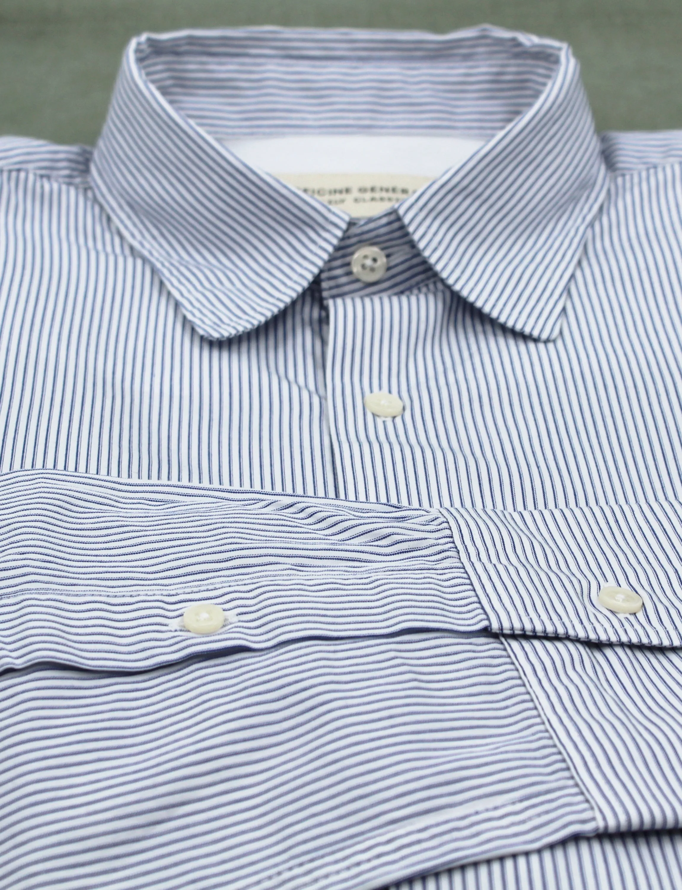 Chemise soft collar sold by Officine Generale product image thumbnail 2