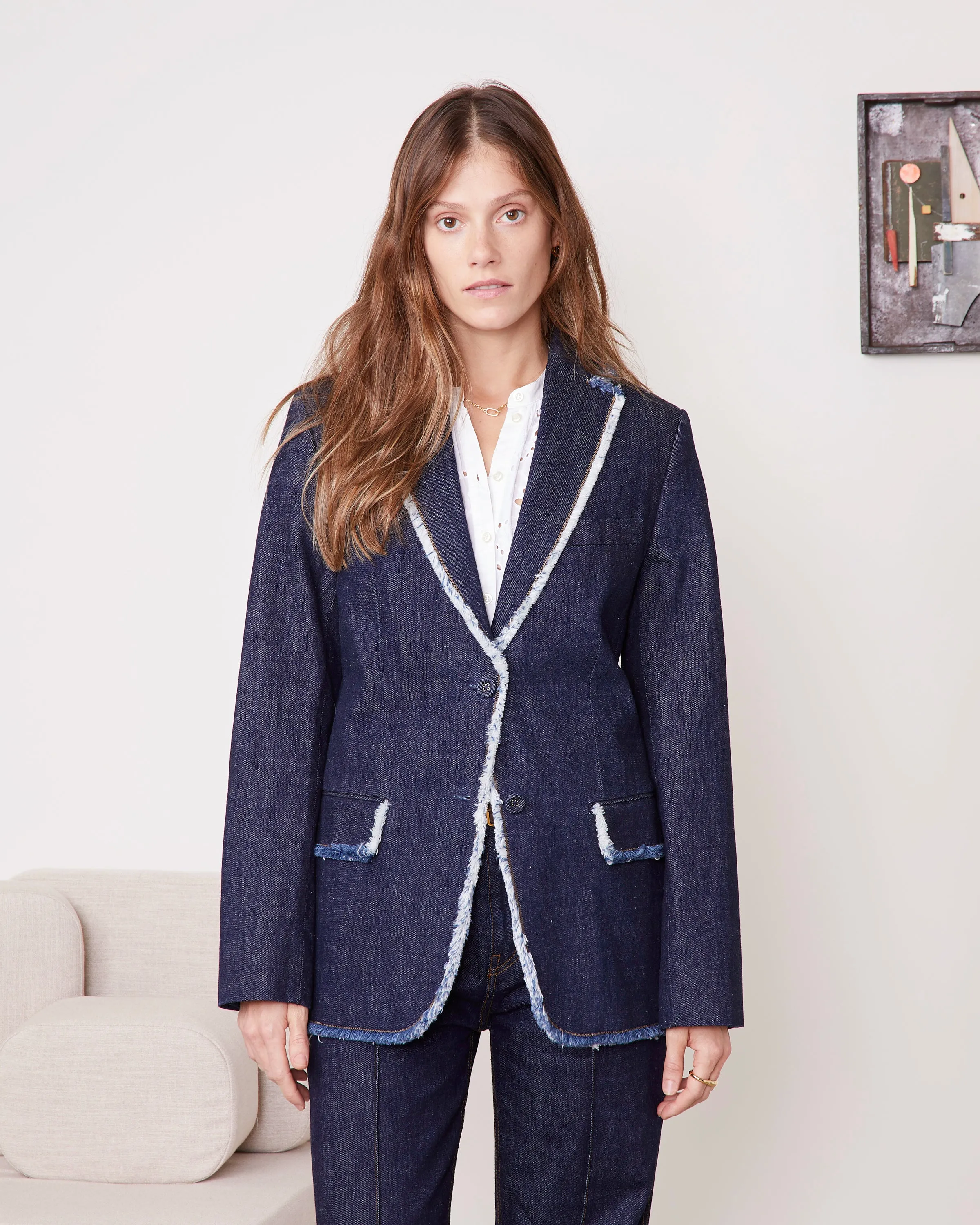 Veste charlene sold by Officine Generale product image thumbnail 3