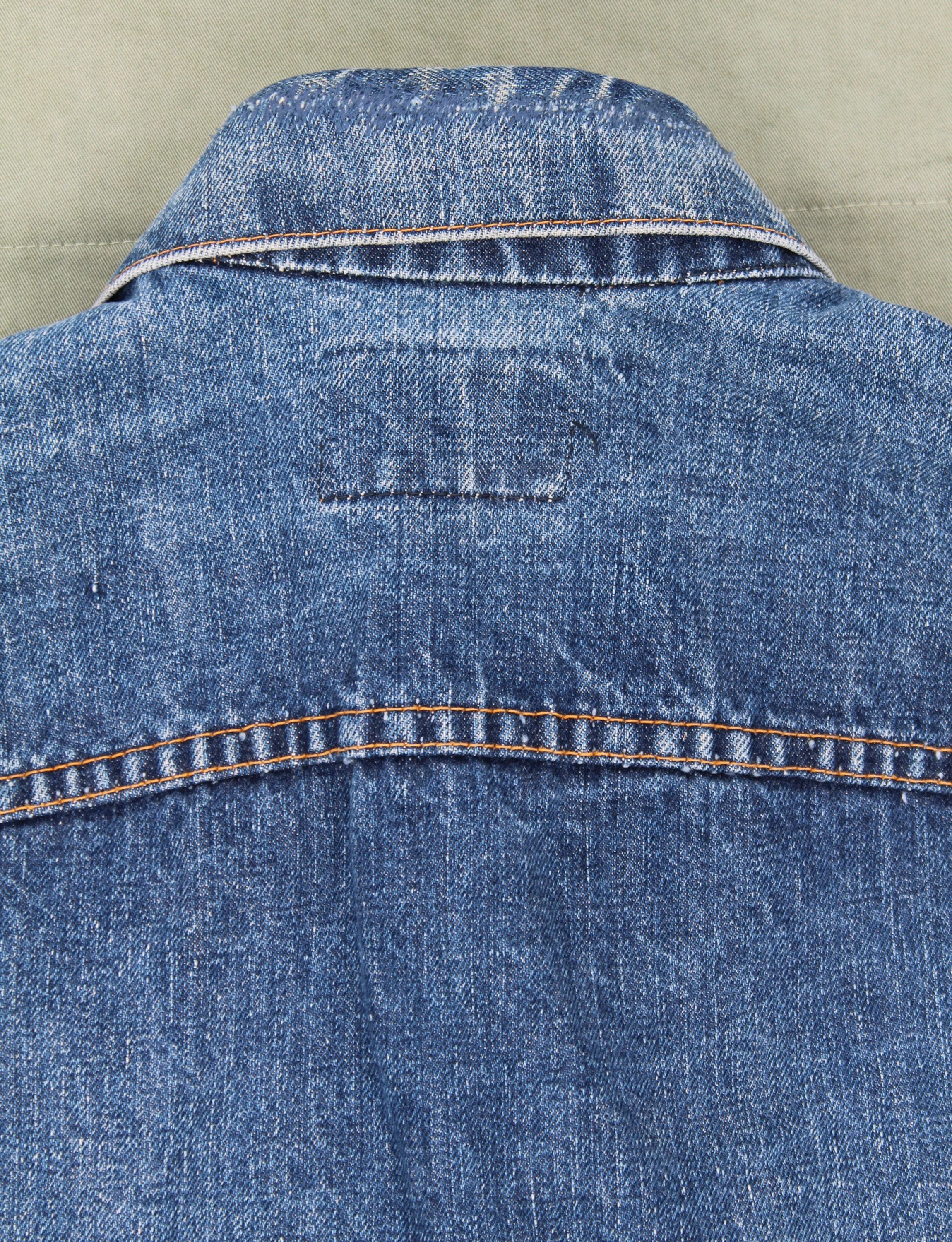 Veste en jean vintage levi’s sold by Officine Generale product image thumbnail 4