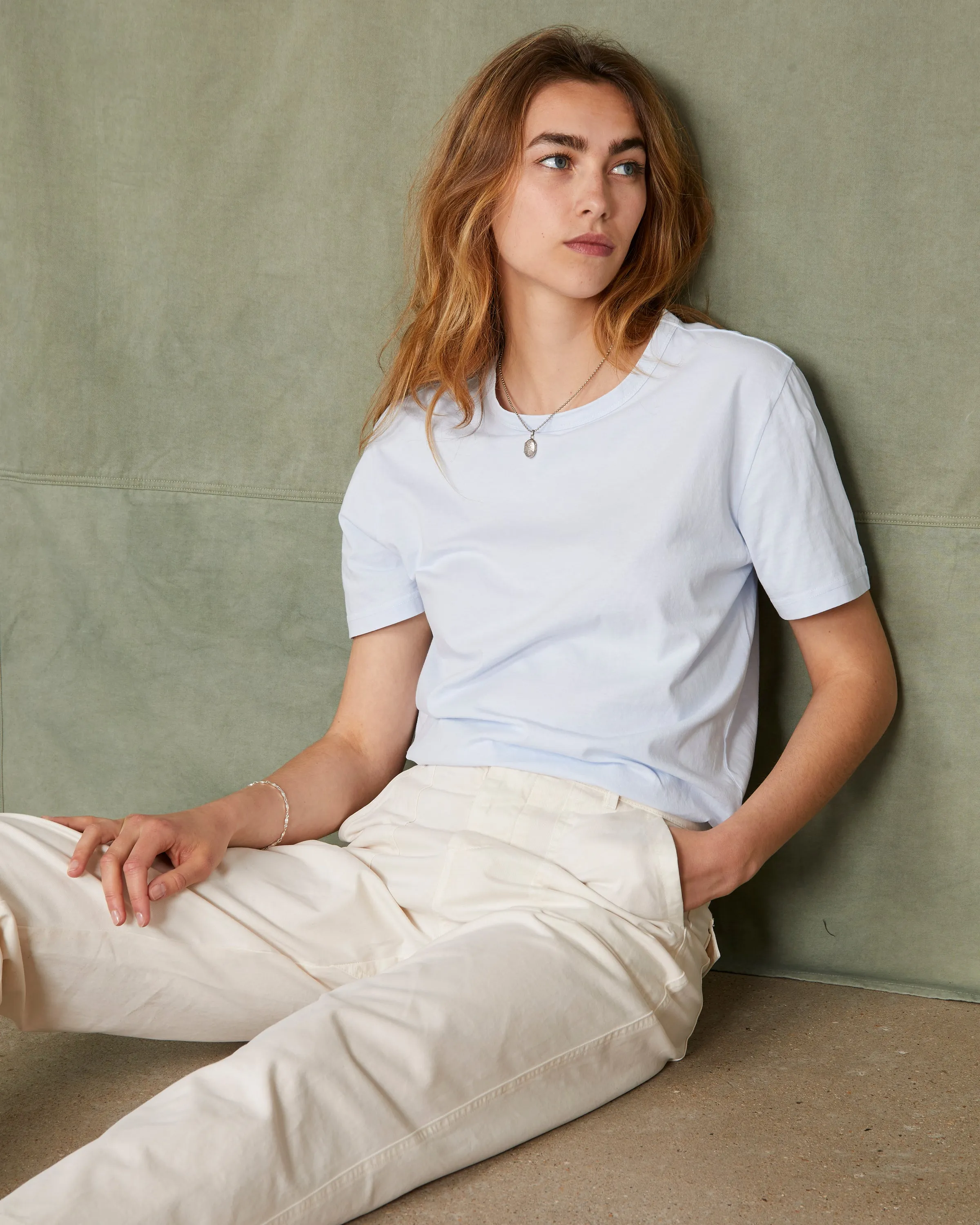 T-shirt col rond sold by Officine Generale product image thumbnail 2