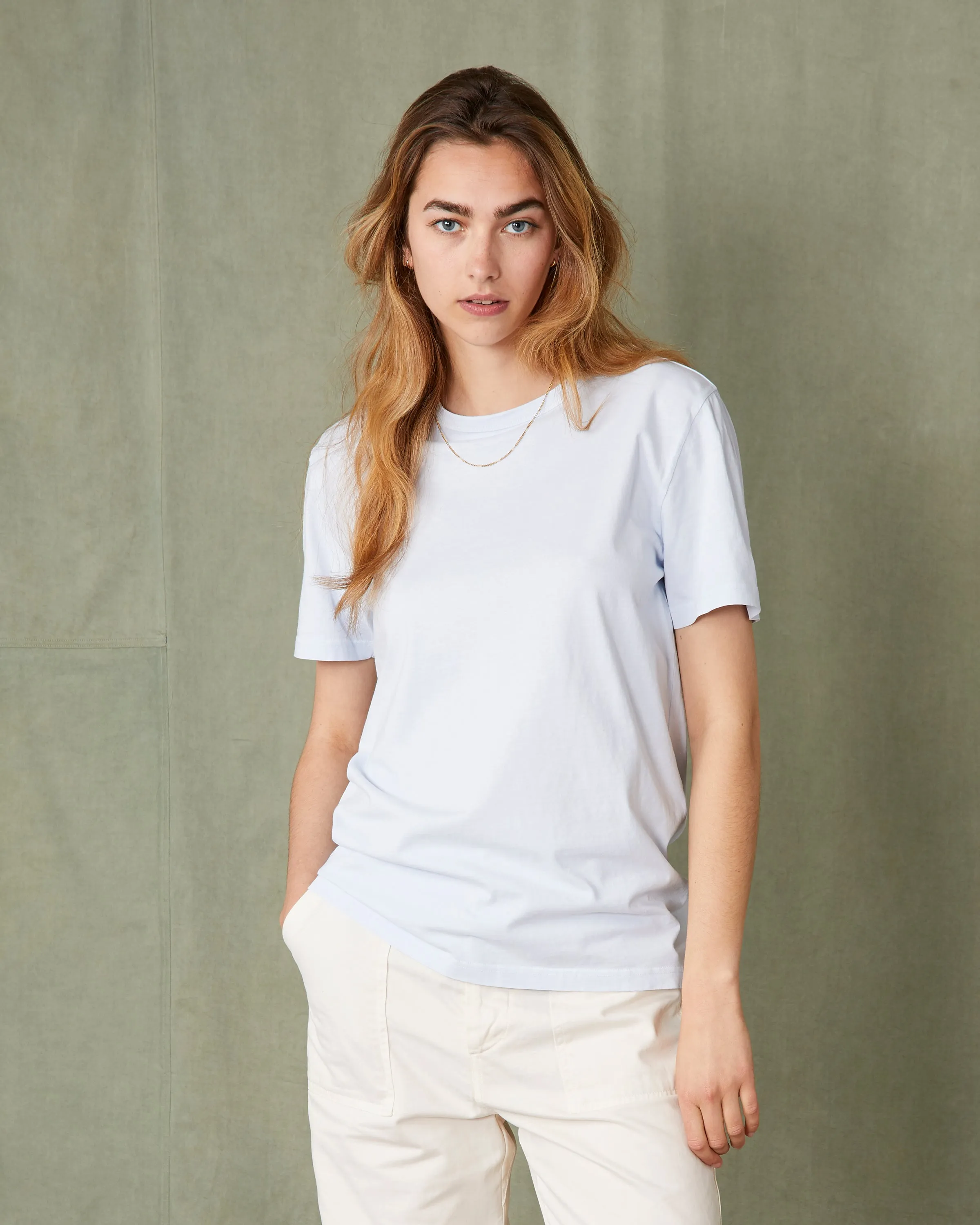 T-shirt col rond sold by Officine Generale product image thumbnail 4