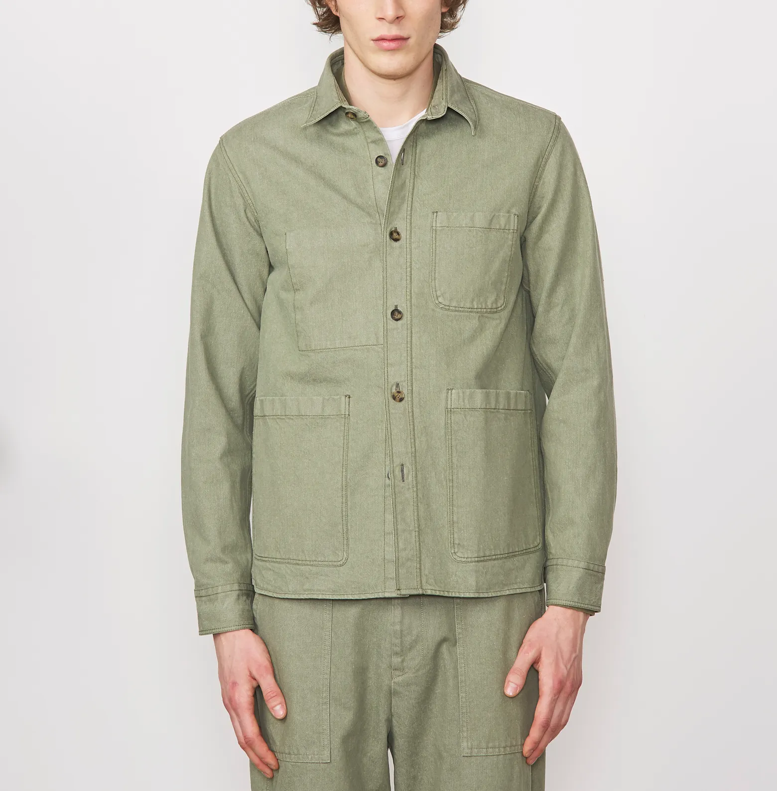 Chemise theodore sold by Officine Generale product image thumbnail 2