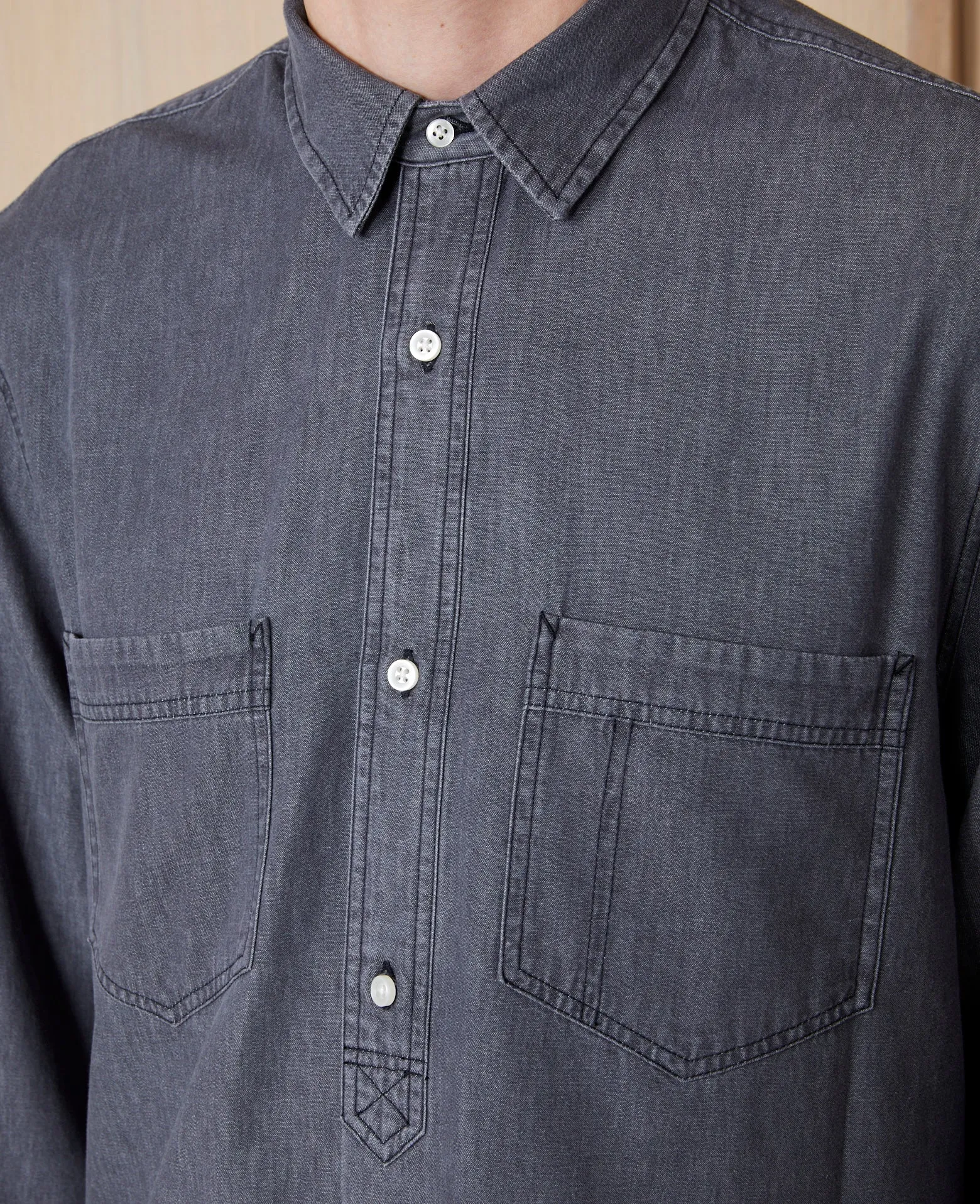 Chemise alejandro sold by Officine Generale product image thumbnail 4