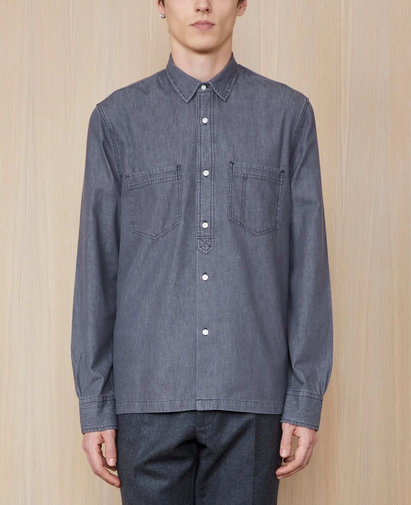 Chemise alejandro sold by Officine Generale product image thumbnail 2