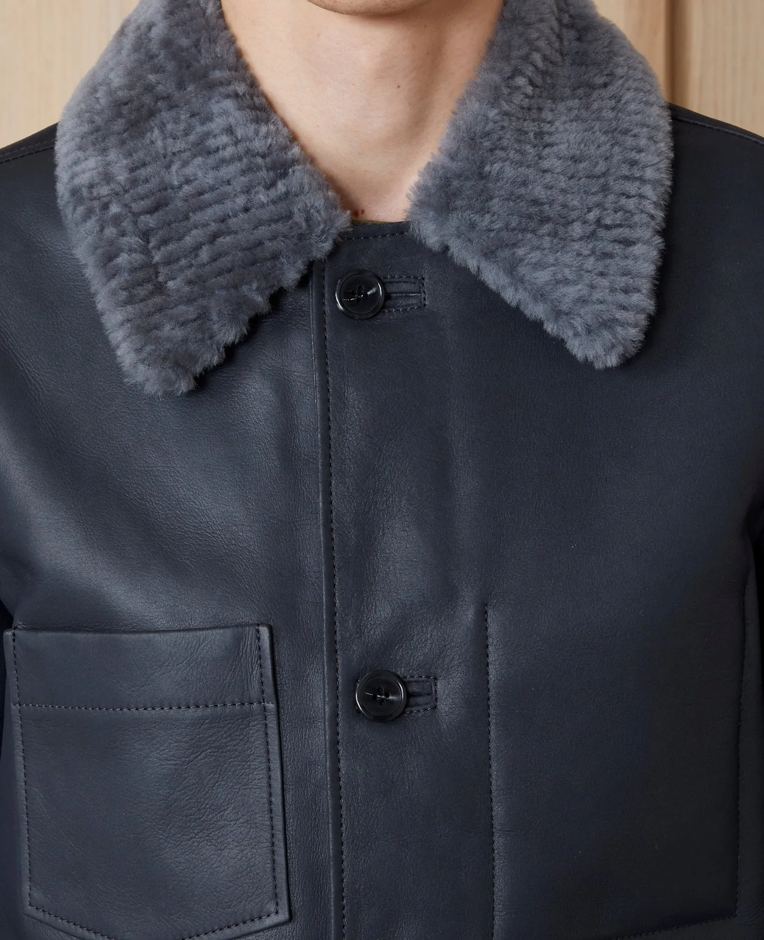 Veste federico sold by Officine Generale product image thumbnail 4