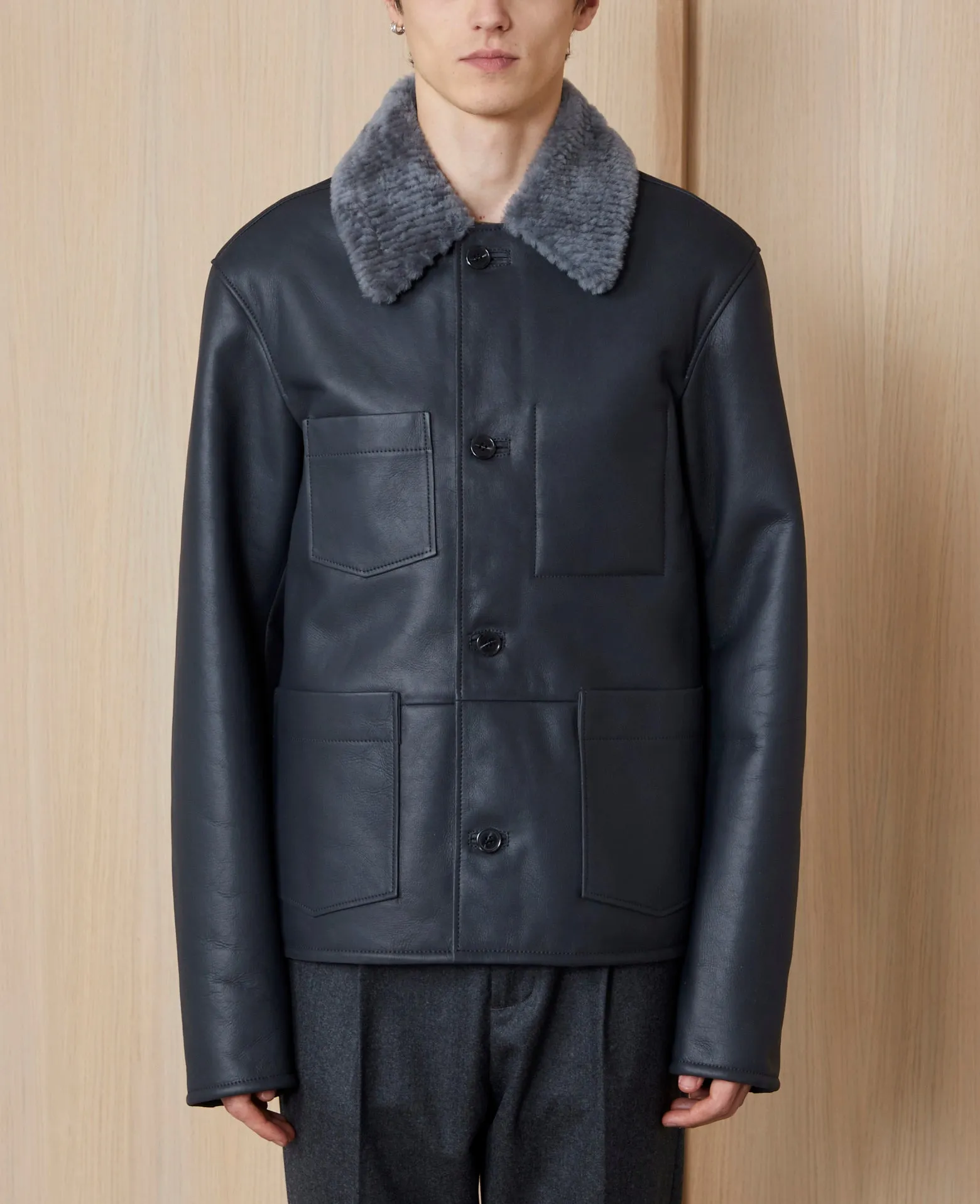 Veste federico sold by Officine Generale product image thumbnail 2