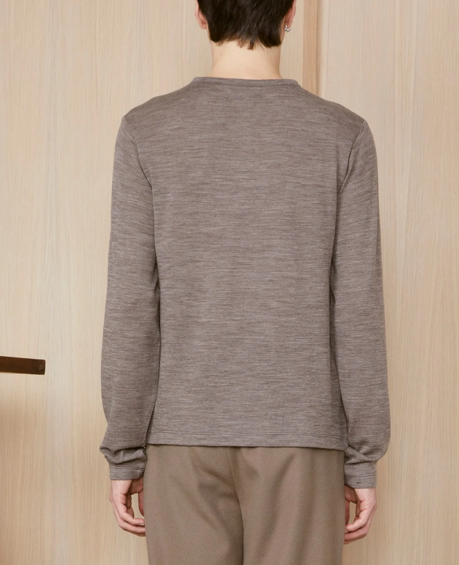 Tee-shirt manches longues sold by Officine Generale product image thumbnail 3