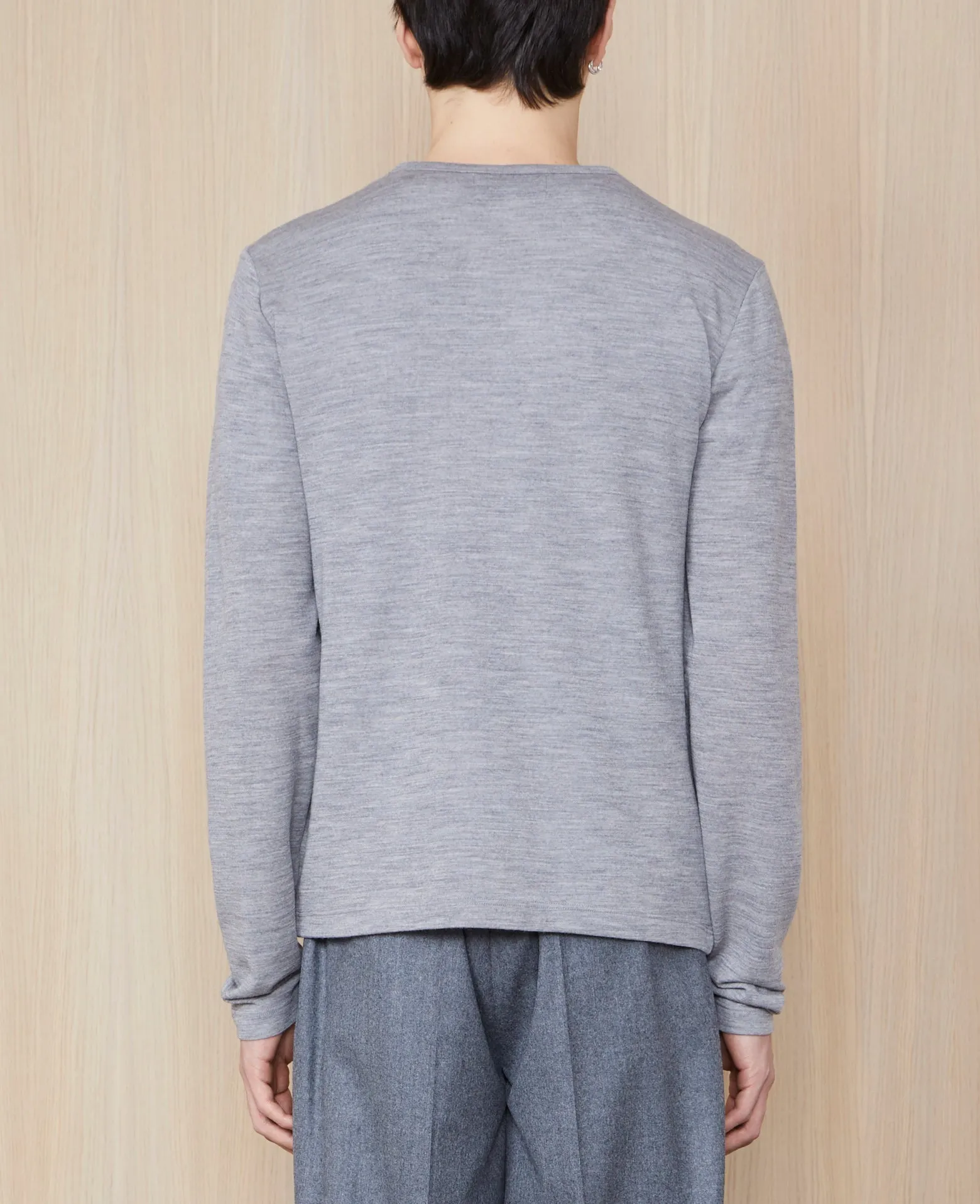 Tee-shirt manches longues sold by Officine Generale product image thumbnail 3