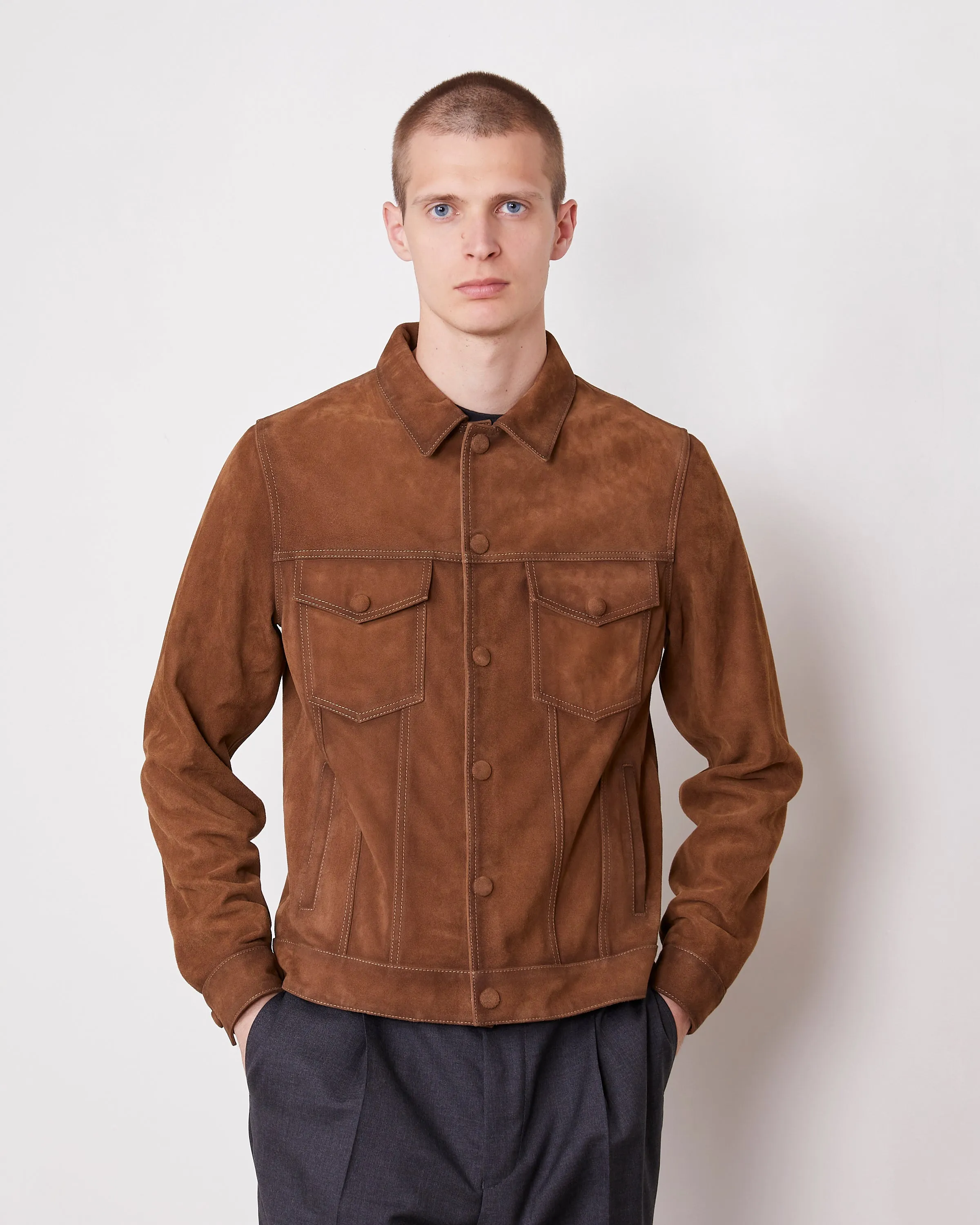 Blouson leonide sold by Officine Generale product image thumbnail 3