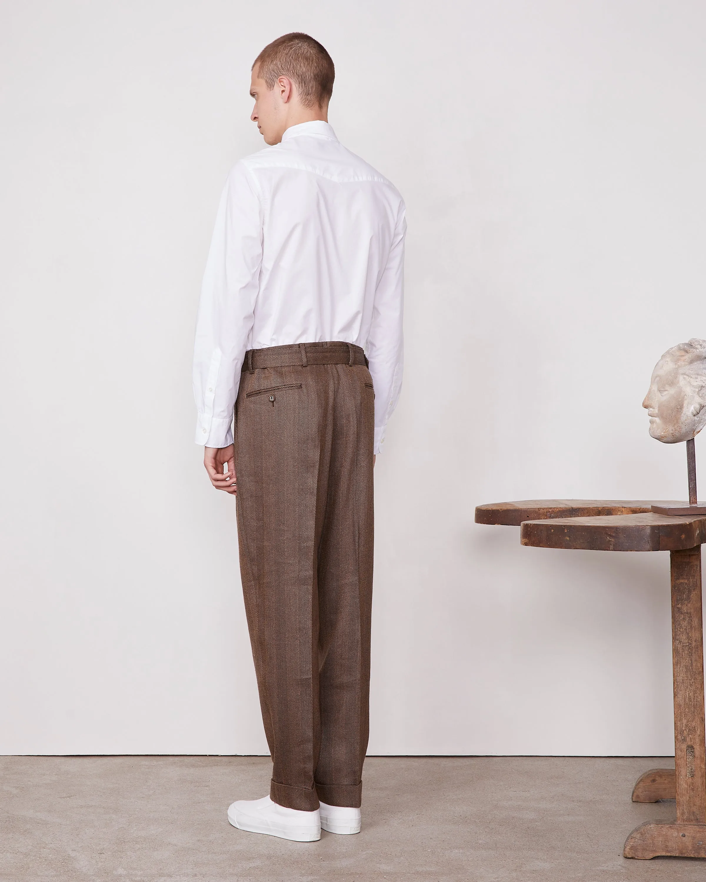 Pantalon hugo sold by Officine Generale product image thumbnail 4