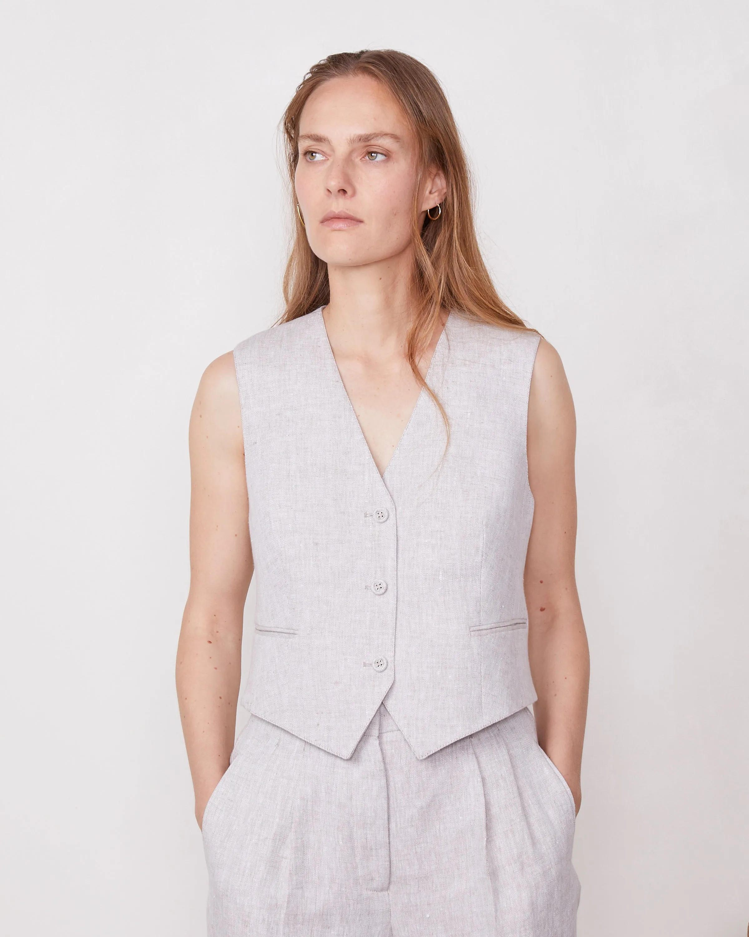 Gilet cleore sold by Officine Generale product image thumbnail 2