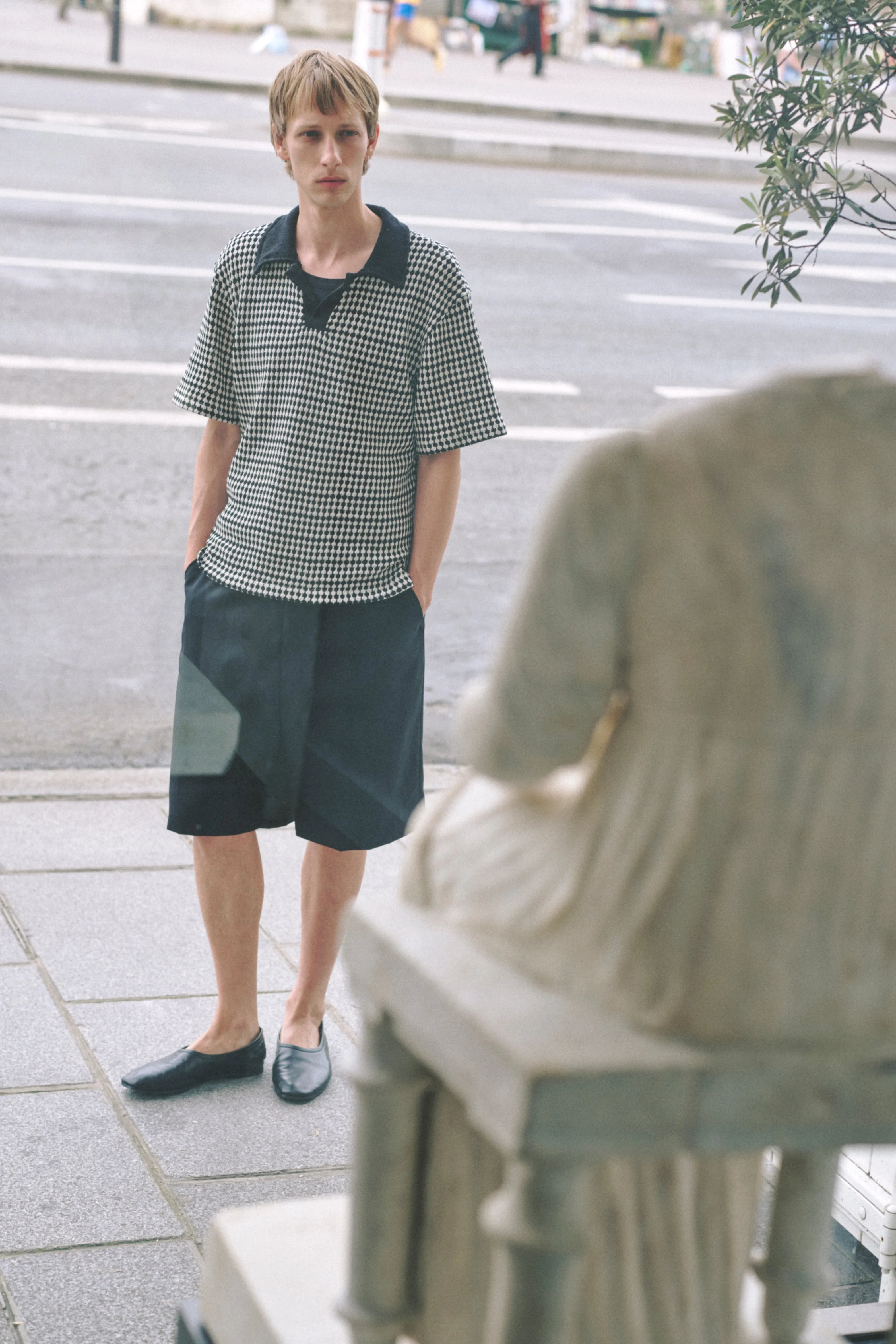 Polo pele sold by Officine Generale