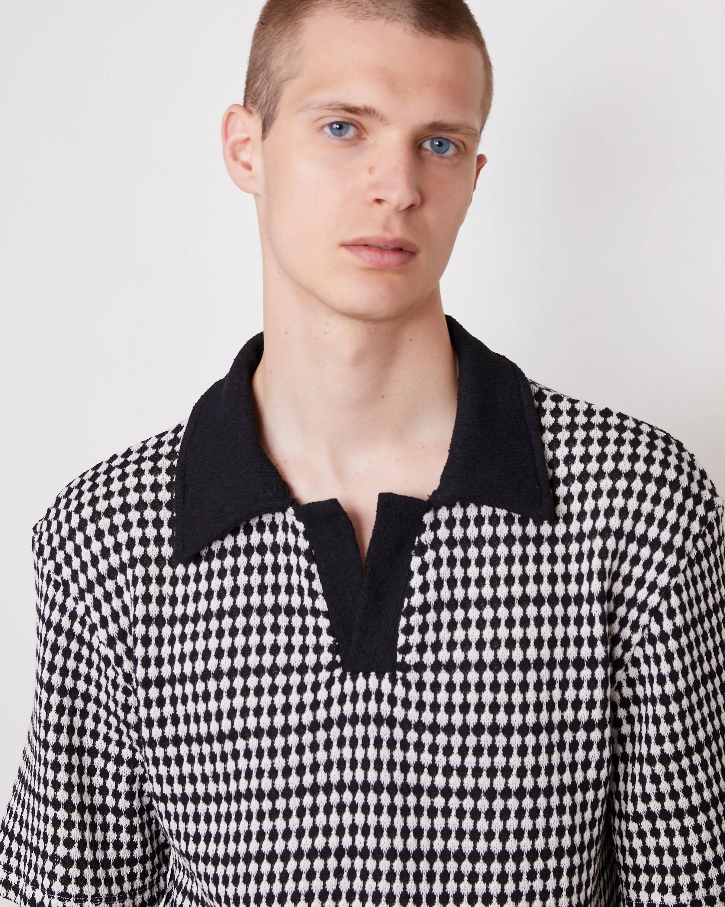 Polo pele sold by Officine Generale product image thumbnail 5