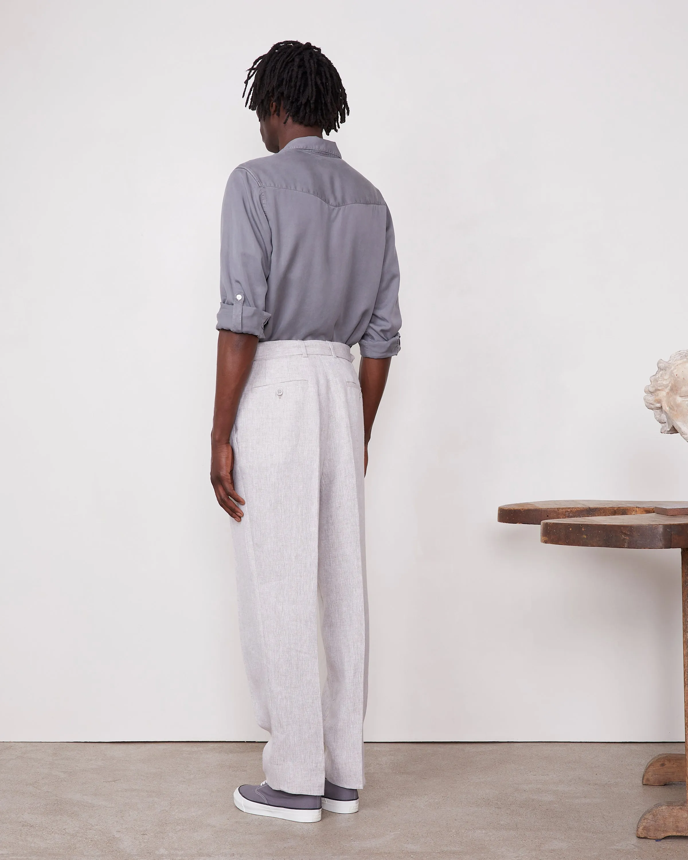 Pantalon hoche sold by Officine Generale product image thumbnail 5