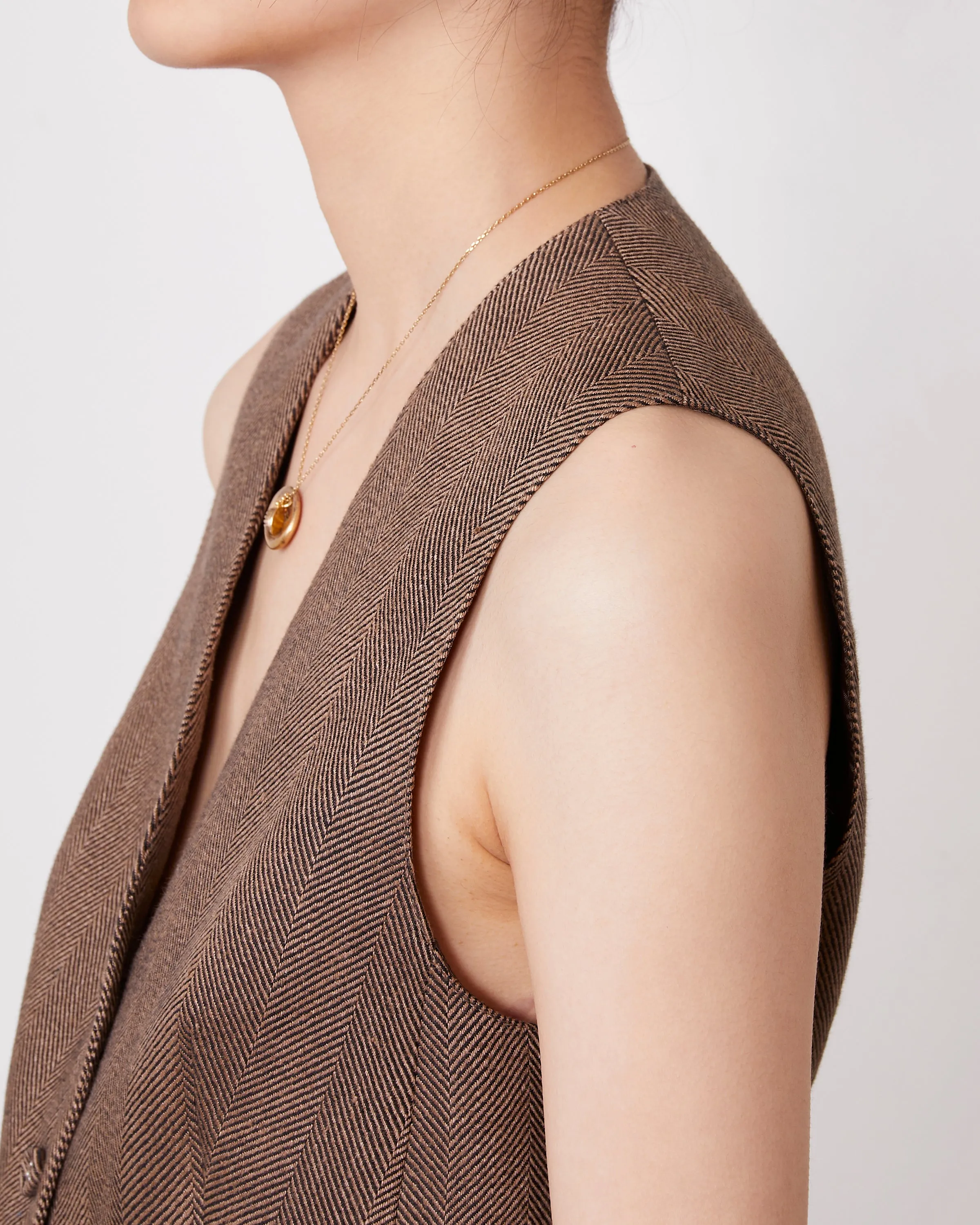 Gilet cleo sold by Officine Generale product image thumbnail 4