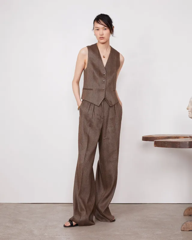 Gilet cleo sold by Officine Generale