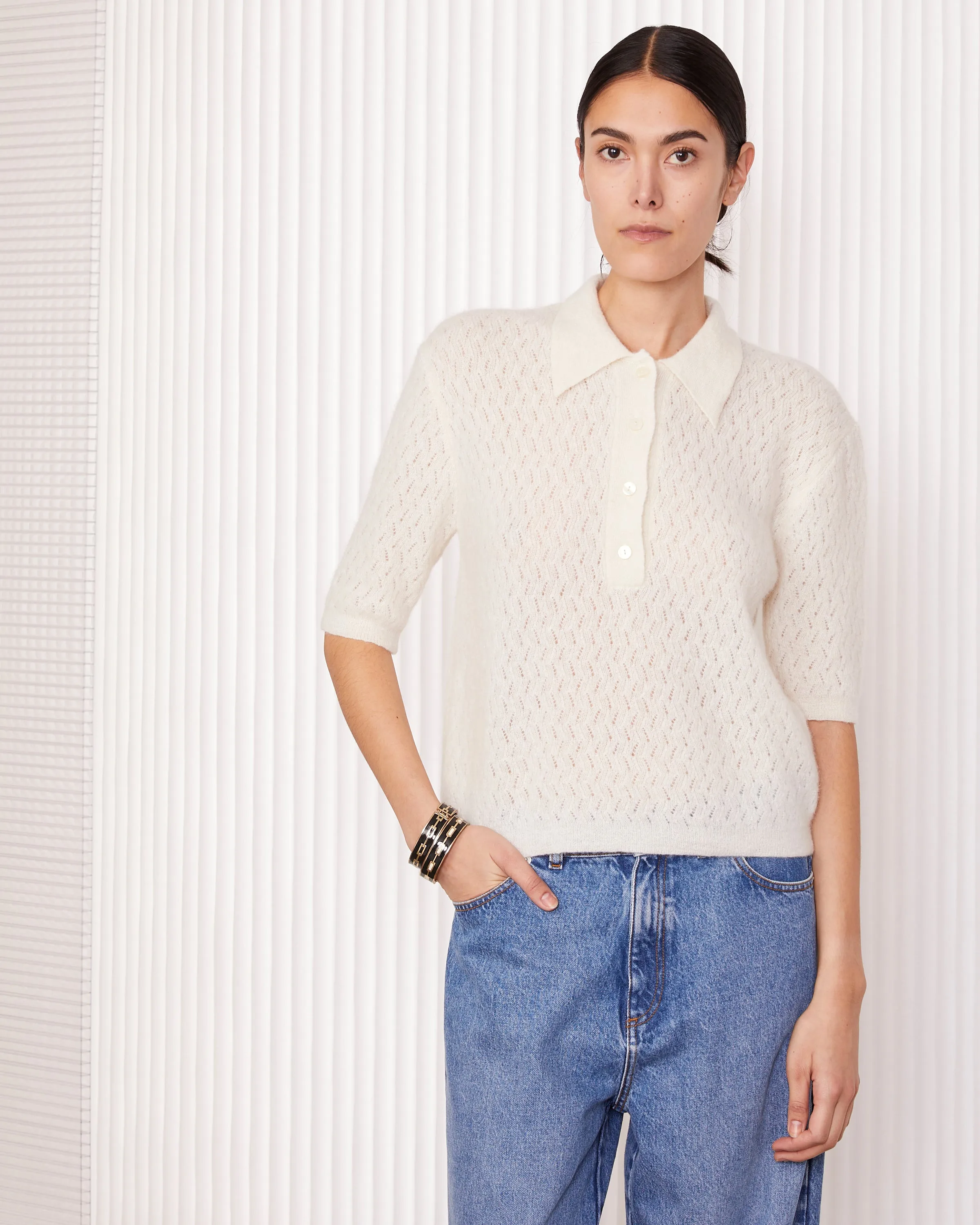 Polo naya sold by Officine Generale product image thumbnail 3