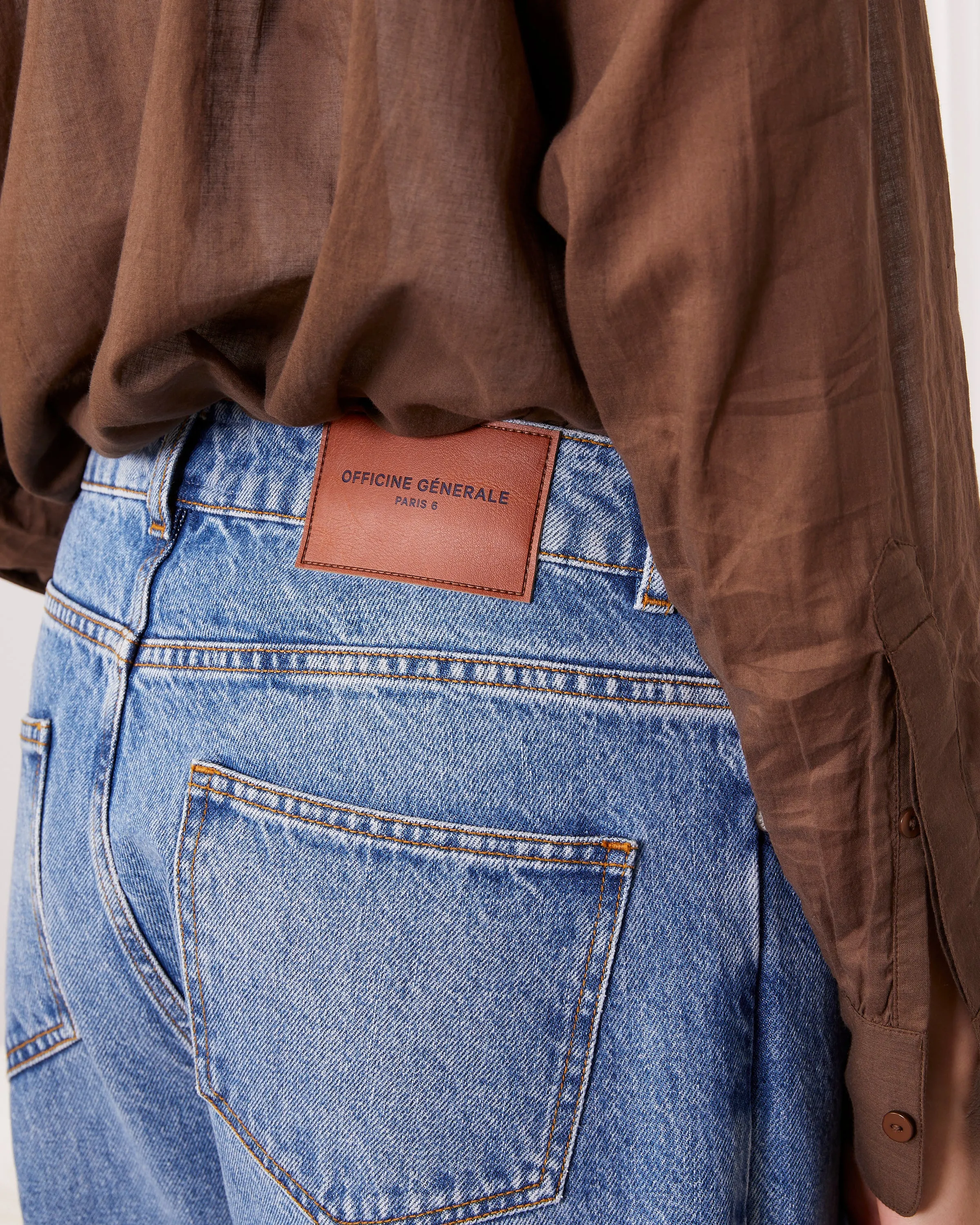 Jean naoko sold by Officine Generale product image thumbnail 3
