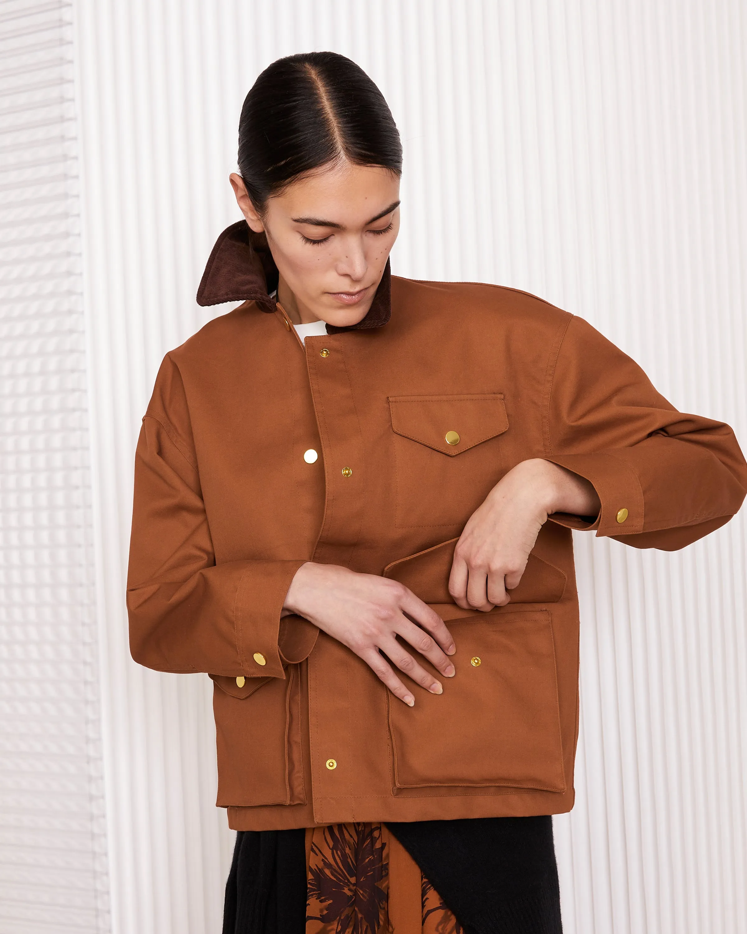 Manteau yolande sold by Officine Generale product image thumbnail 2