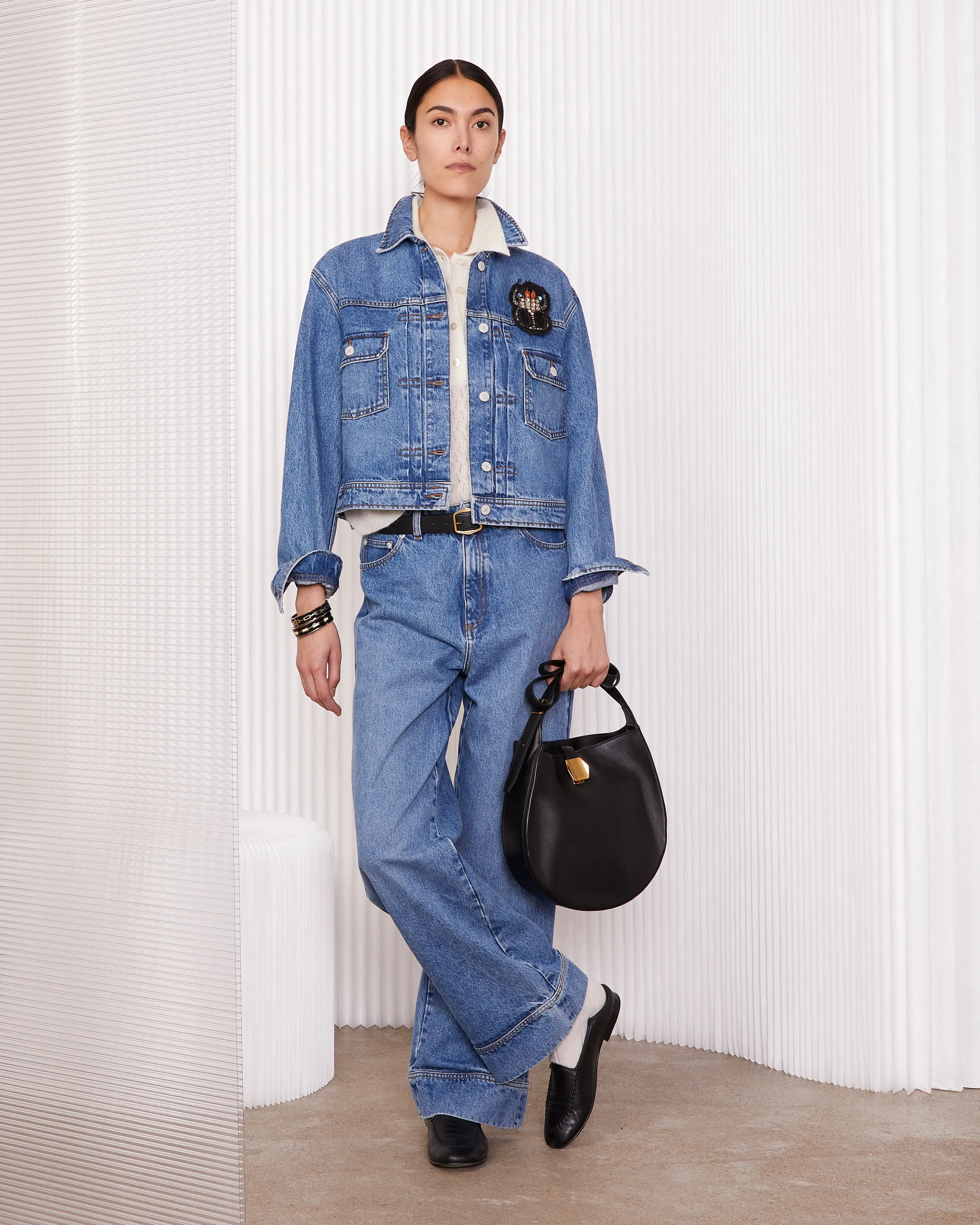 Sac hobo sold by Officine Generale product image thumbnail 2