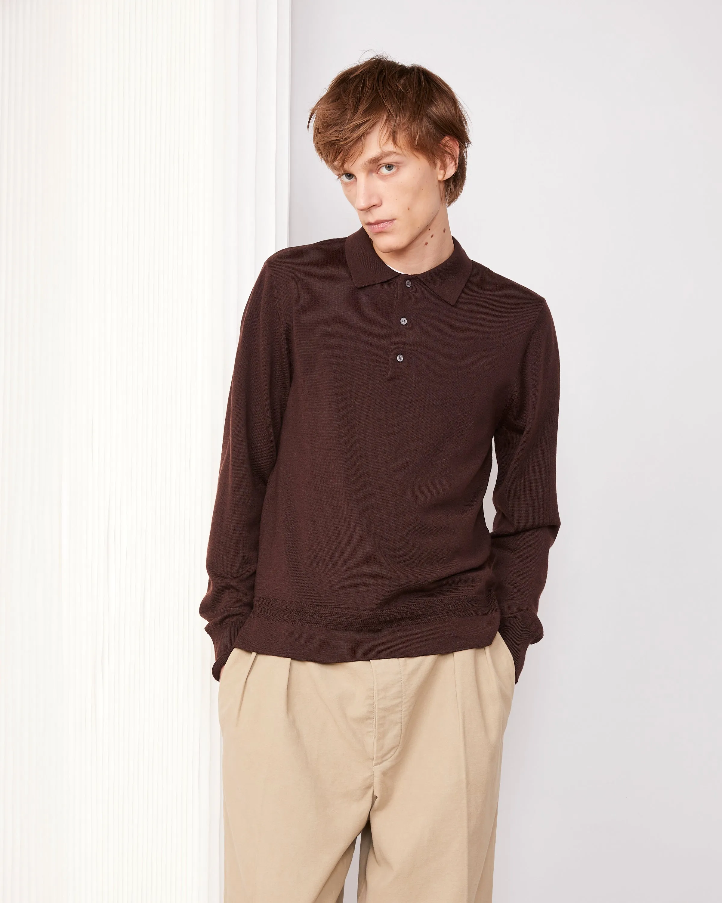 Polo brandon sold by Officine Generale product image thumbnail 2