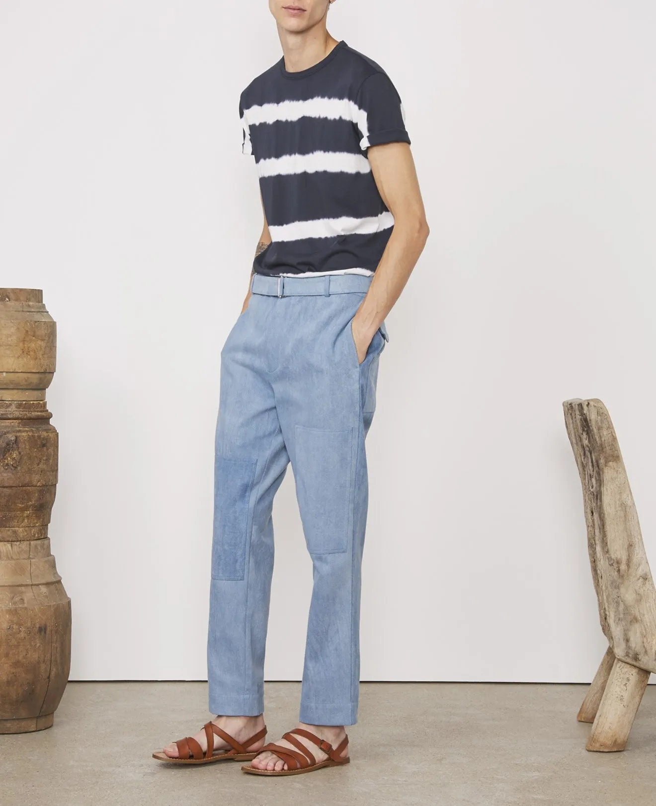 Sandale helios sold by Officine Generale product image thumbnail 3