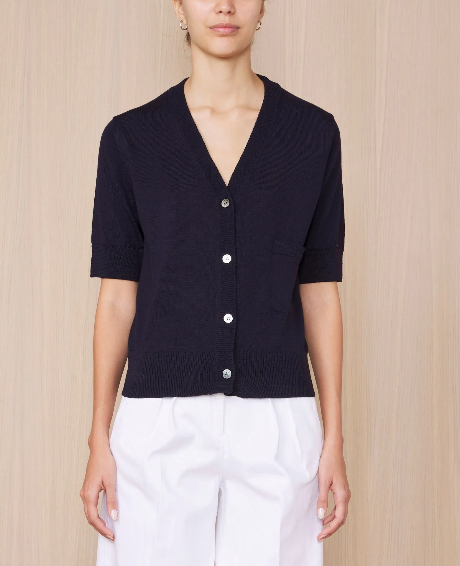 Cardigan aglae sold by Officine Generale product image thumbnail 2