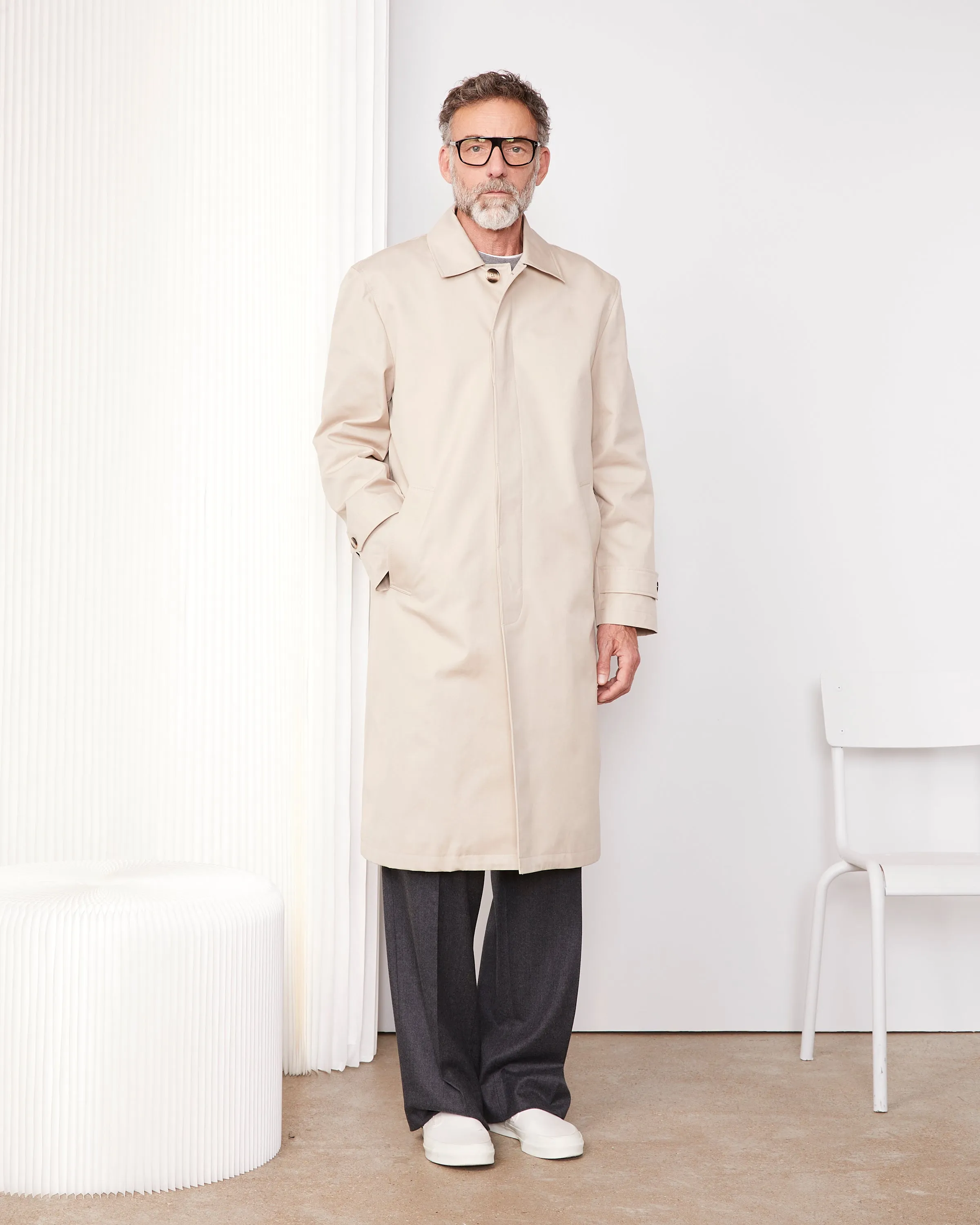Trench-coat henrick sold by Officine Generale product image thumbnail 2