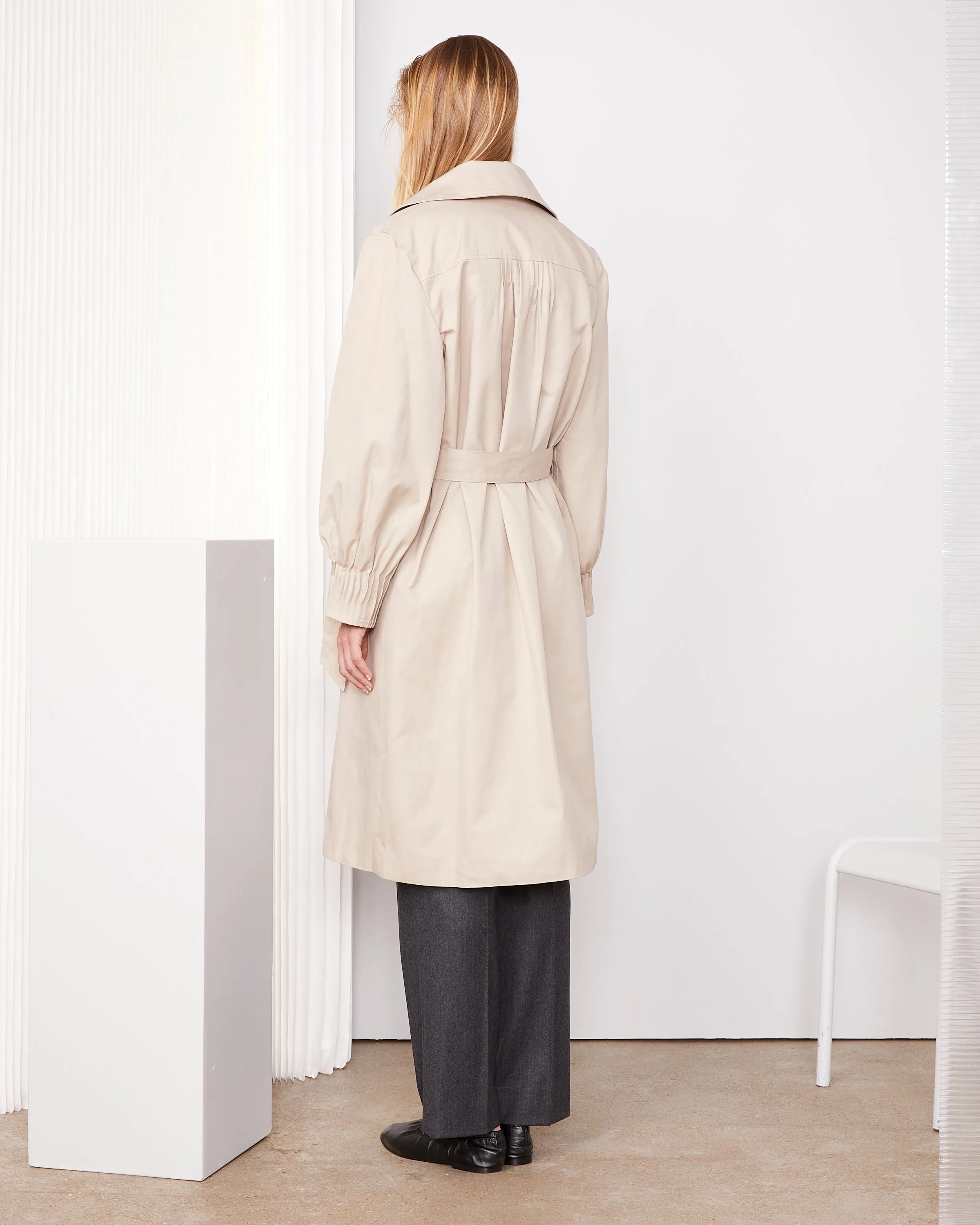 Trench-coat beatrice sold by Officine Generale product image thumbnail 3