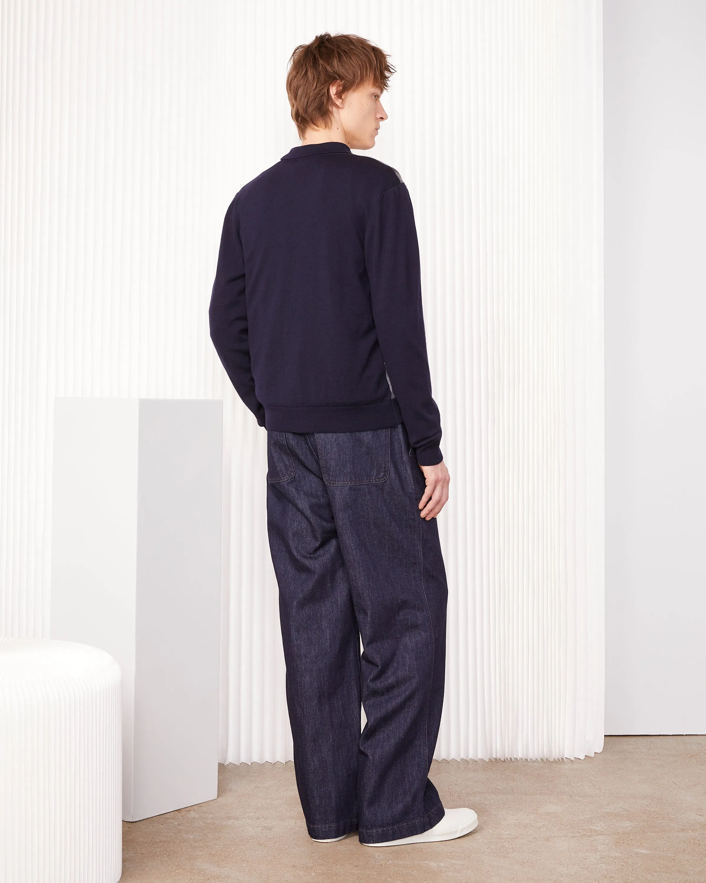 Cardigan brennan sold by Officine Generale product image thumbnail 4