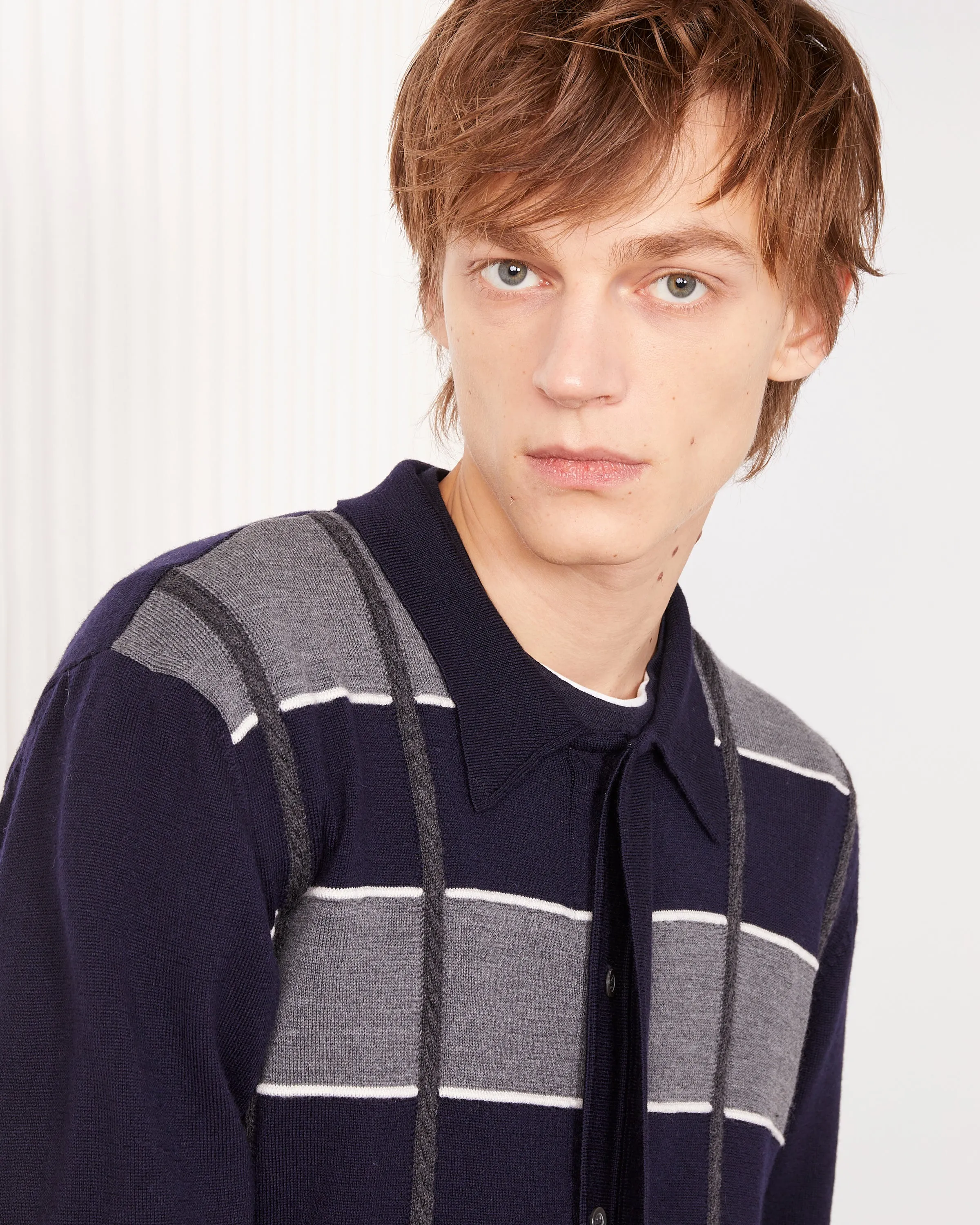 Cardigan brennan sold by Officine Generale product image thumbnail 3