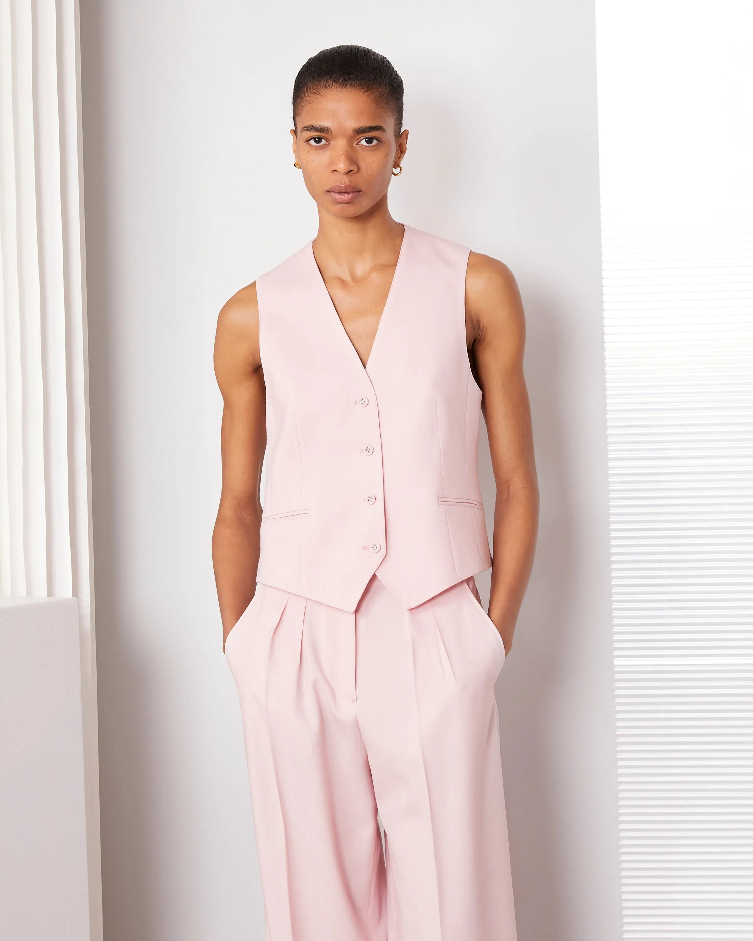 Gilet cleo sold by Officine Generale product image thumbnail 2