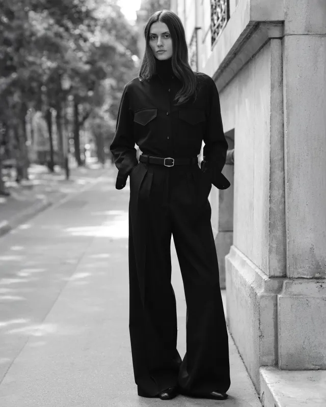 Pantalon elia sold by Officine Generale