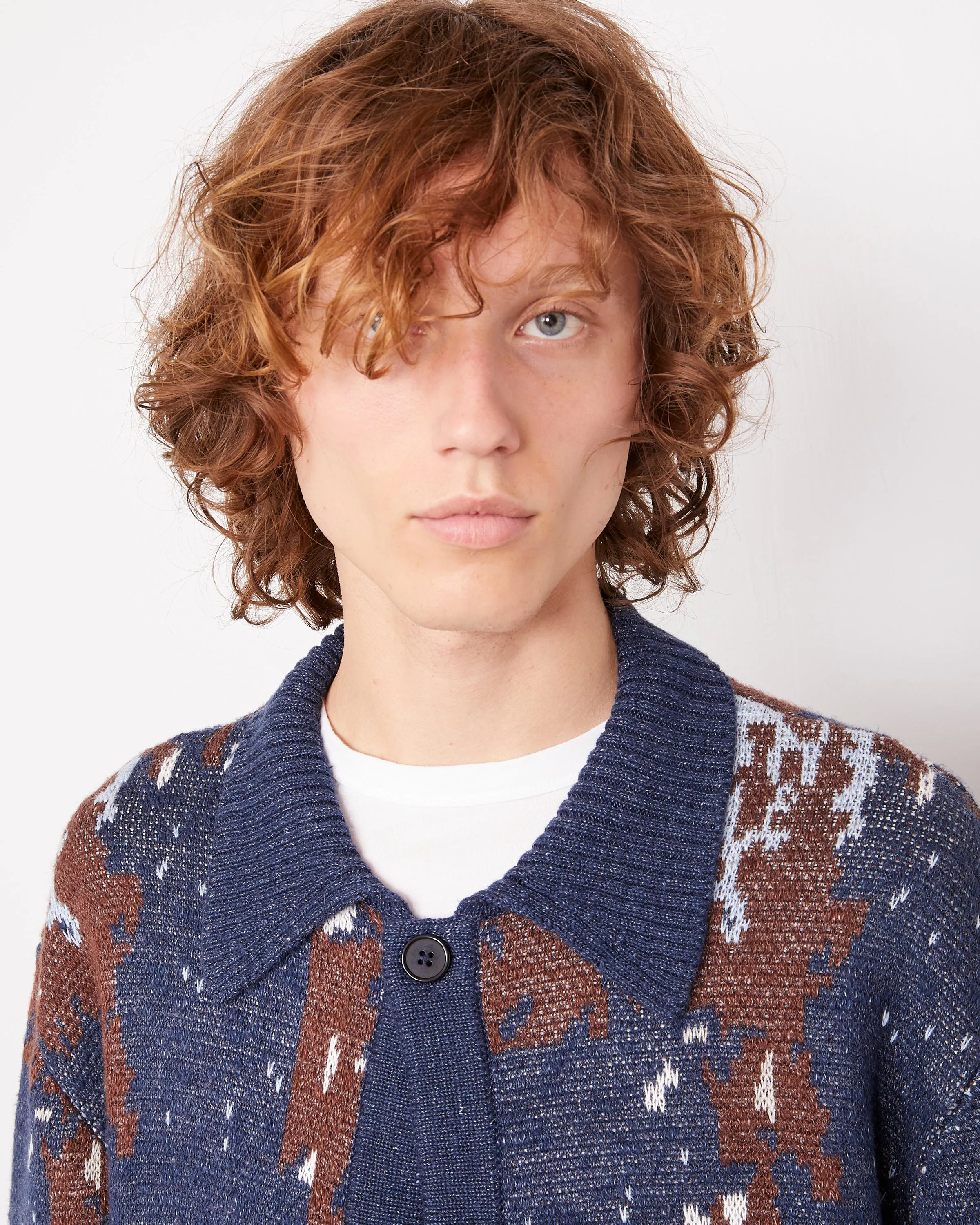 Cardigan terry sold by Officine Generale product image thumbnail 4