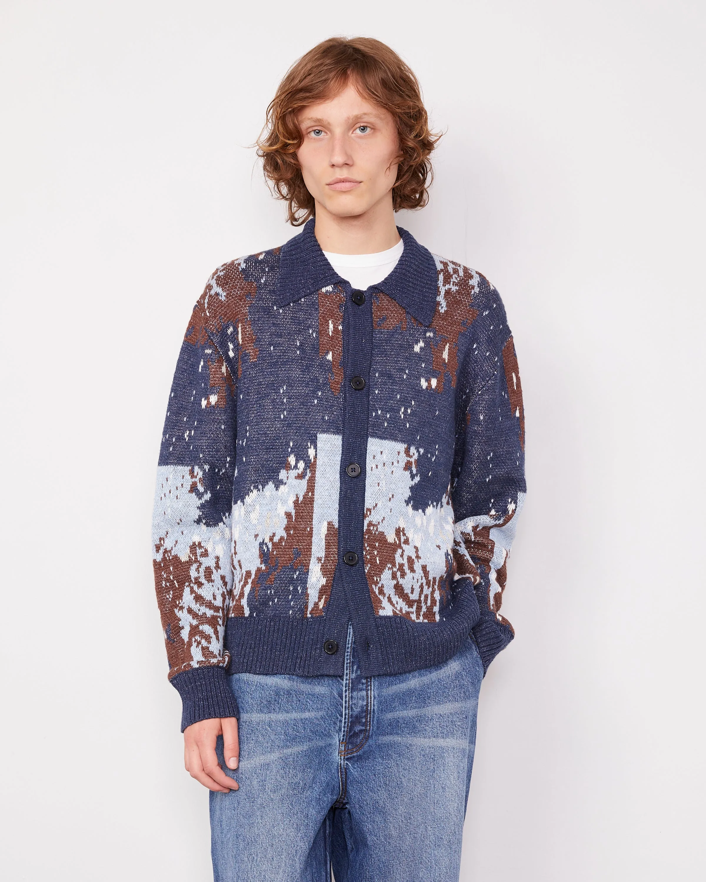 Cardigan terry sold by Officine Generale product image thumbnail 2