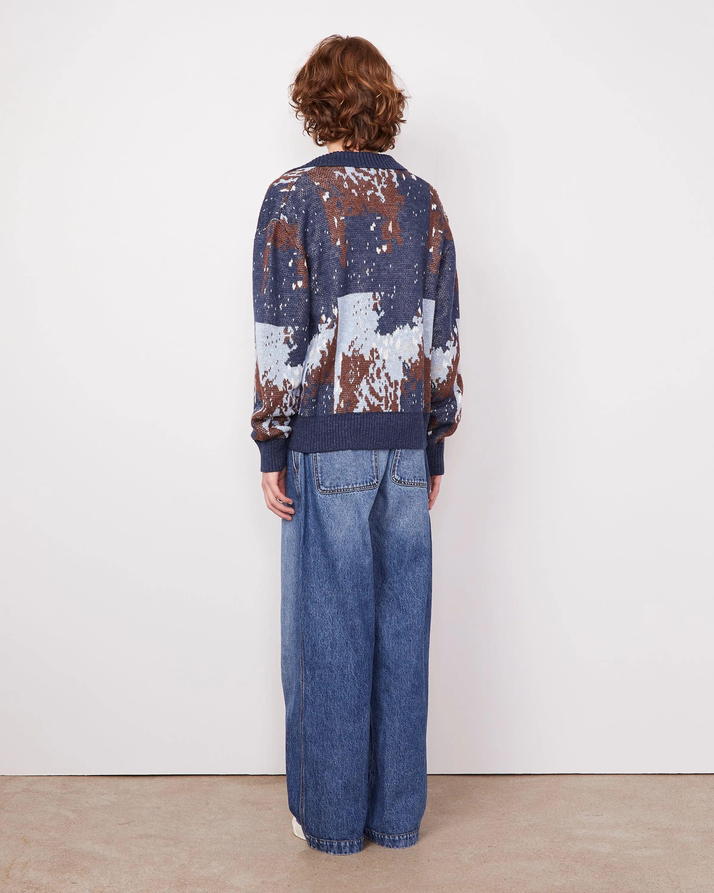 Cardigan terry sold by Officine Generale product image thumbnail 3